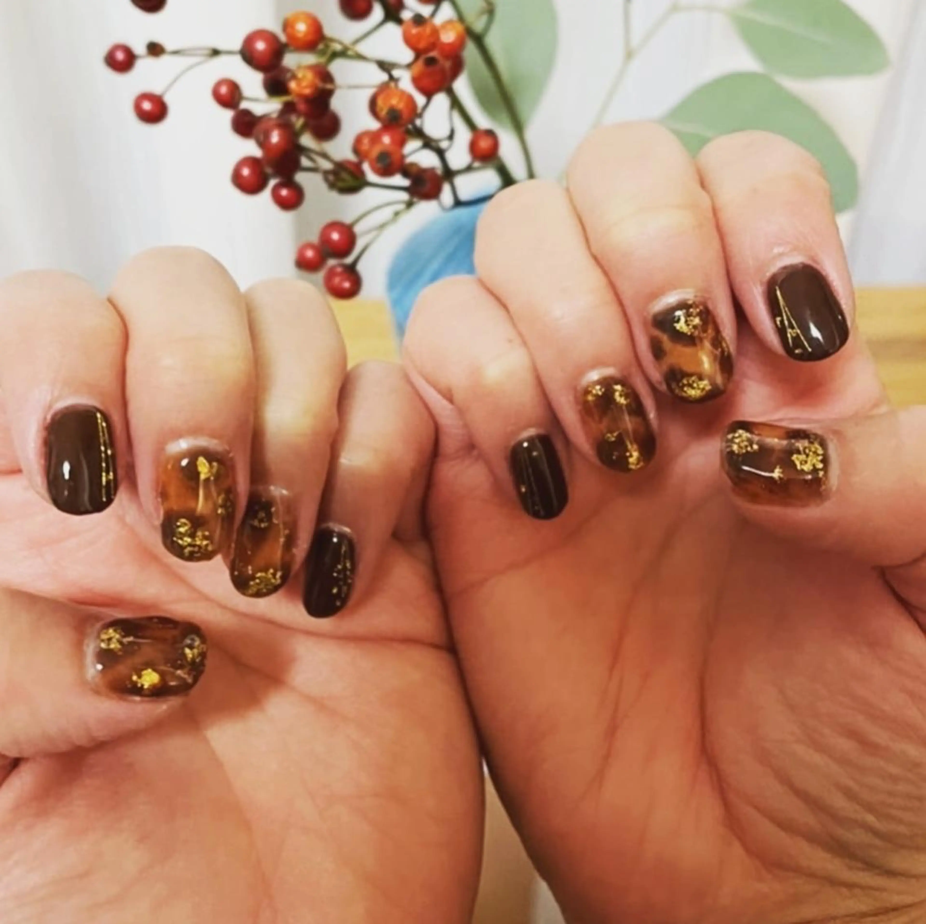 千葉家蘭磨ネイル♣所属・千葉家蘭磨ネイル♣と タイ古式マッサージのネイルデザイン