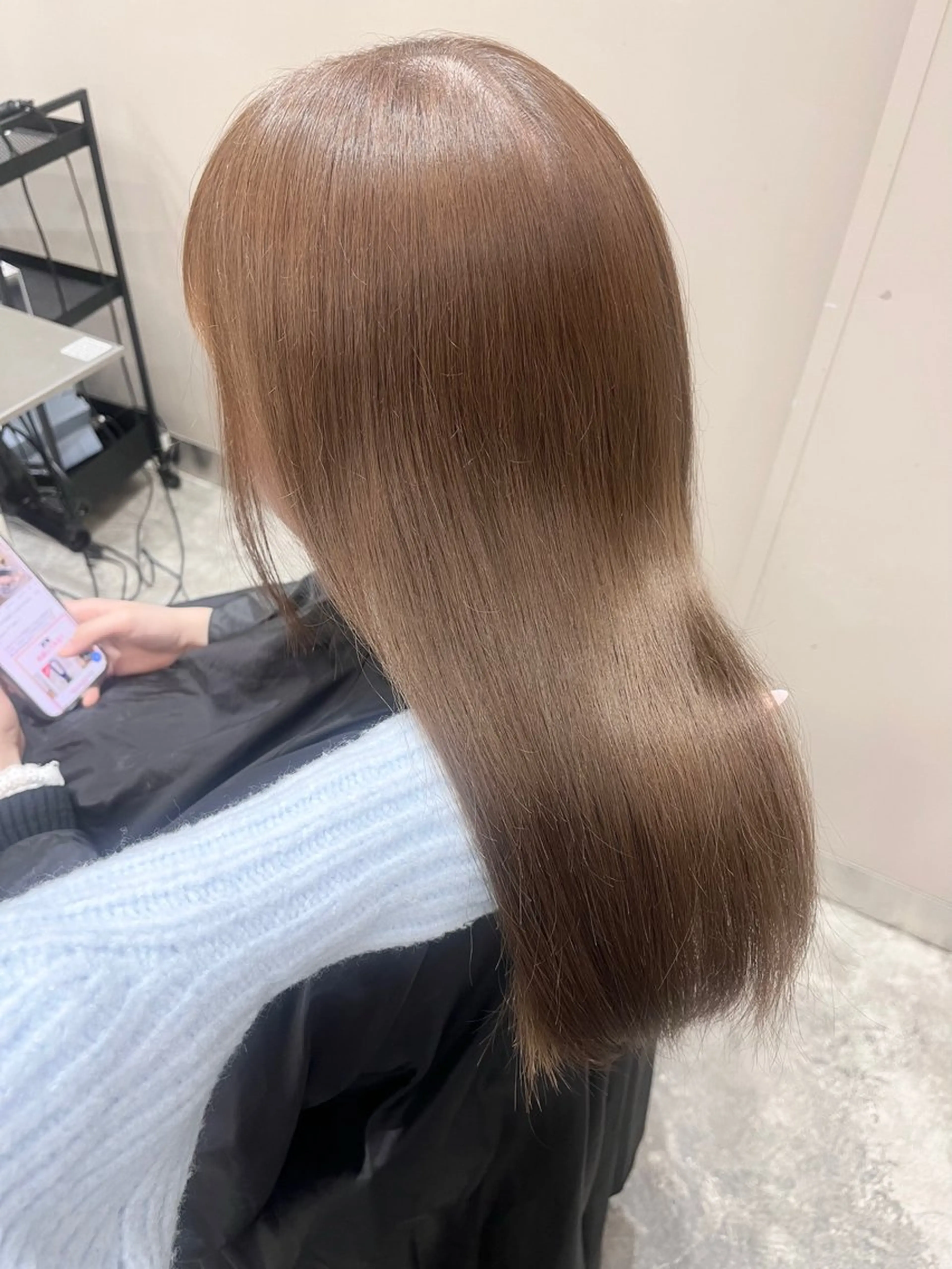ロング カラー カット ヘアカラー Zina茶屋町店🎀 ayanoのヘアスタイル