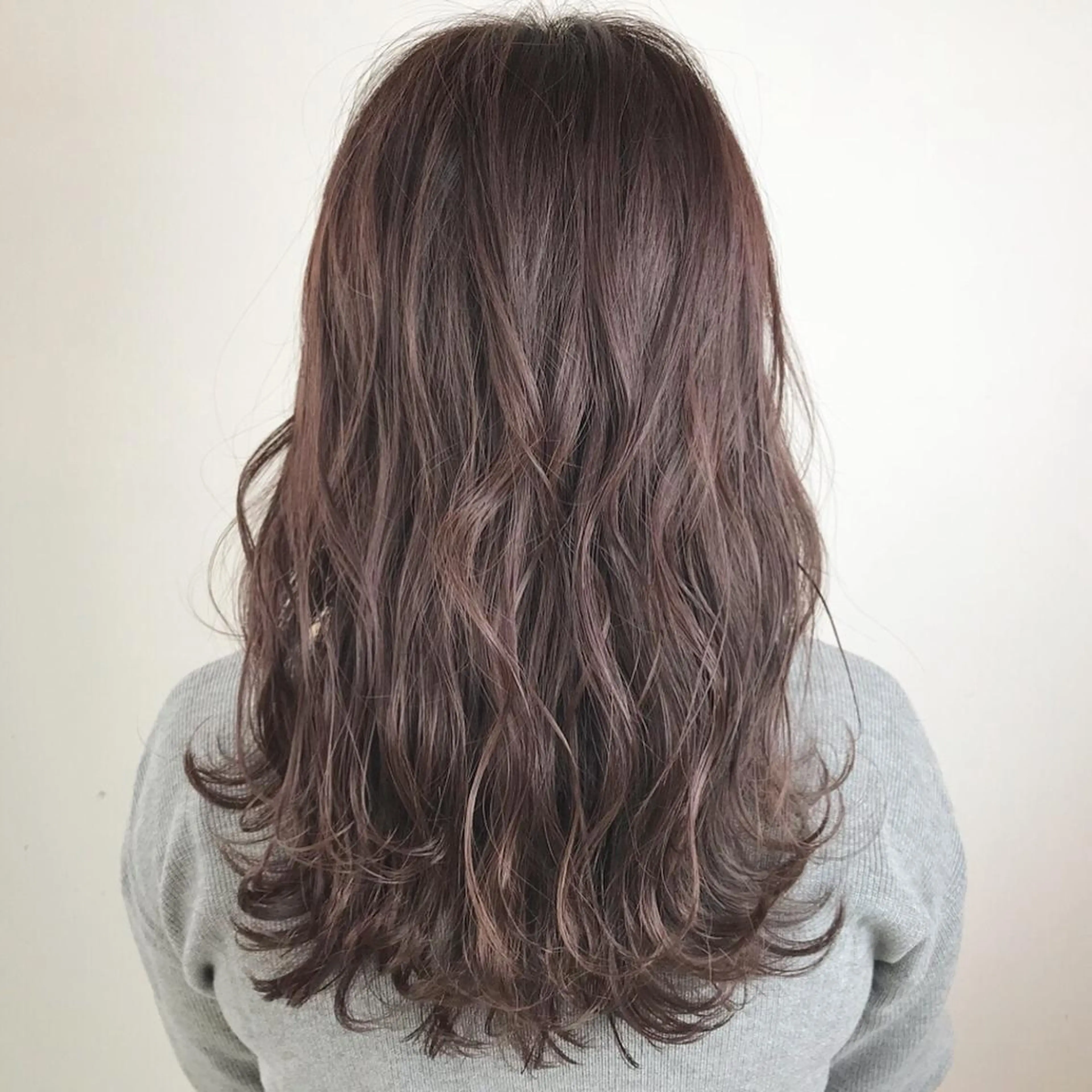 セミロング MORISAKI ✂︎縮毛矯正のヘアスタイル