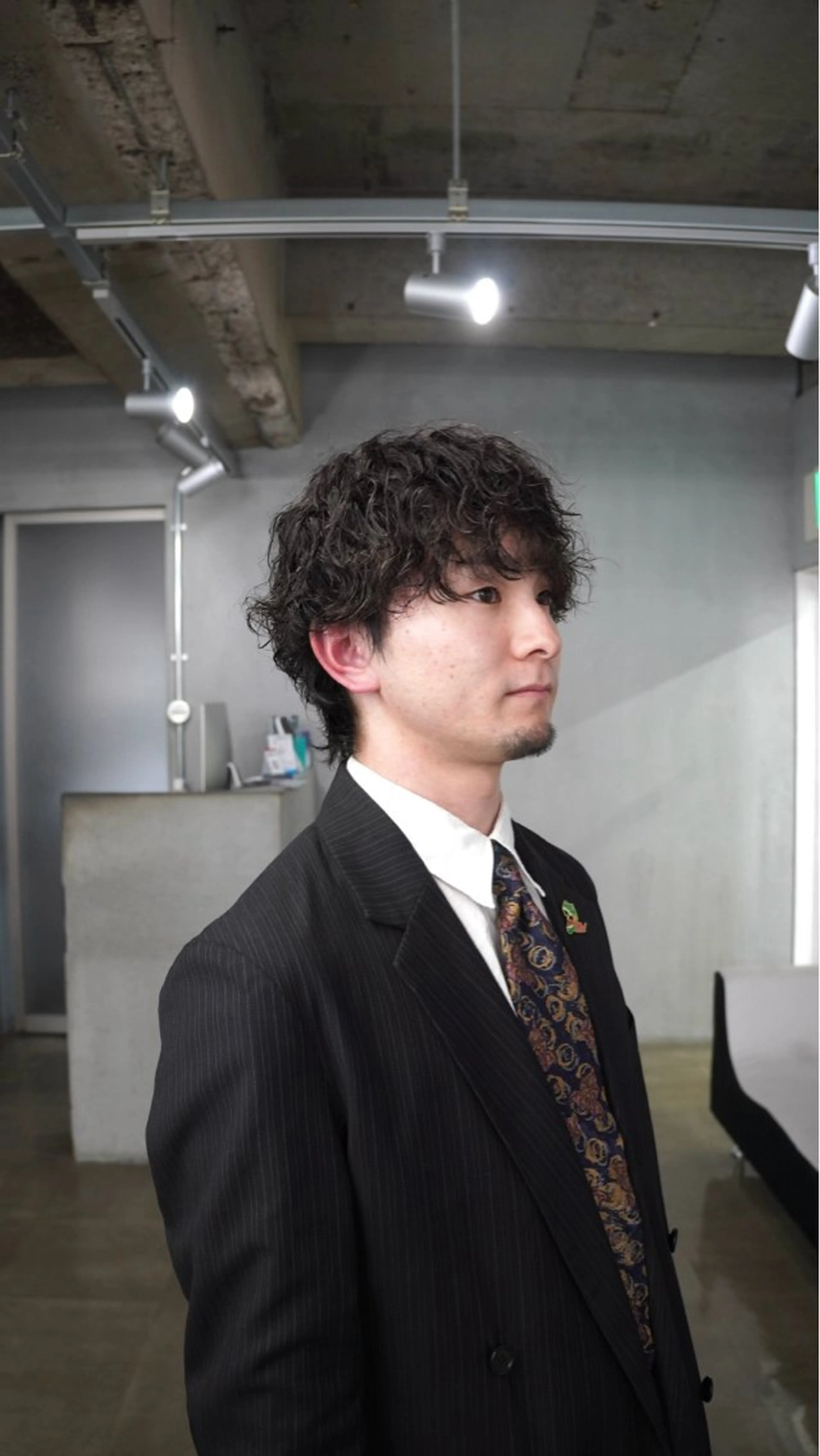 ショート カラー パーマ メンズ カット パーマ メンズ/ダブルカラー /パーマ/来栖慧💈のヘアスタイル