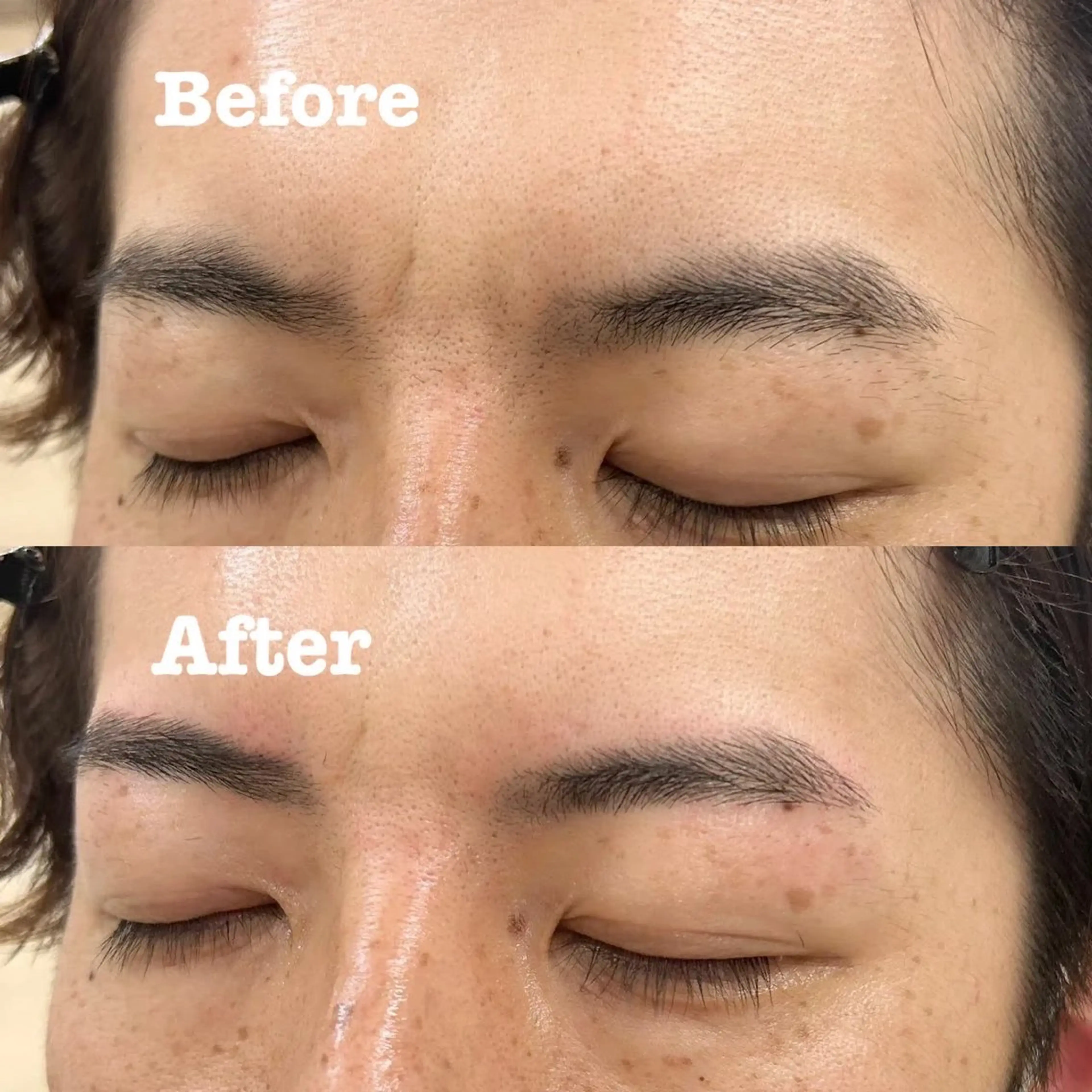 アイブロウ kenje luscaのヘアスタイル