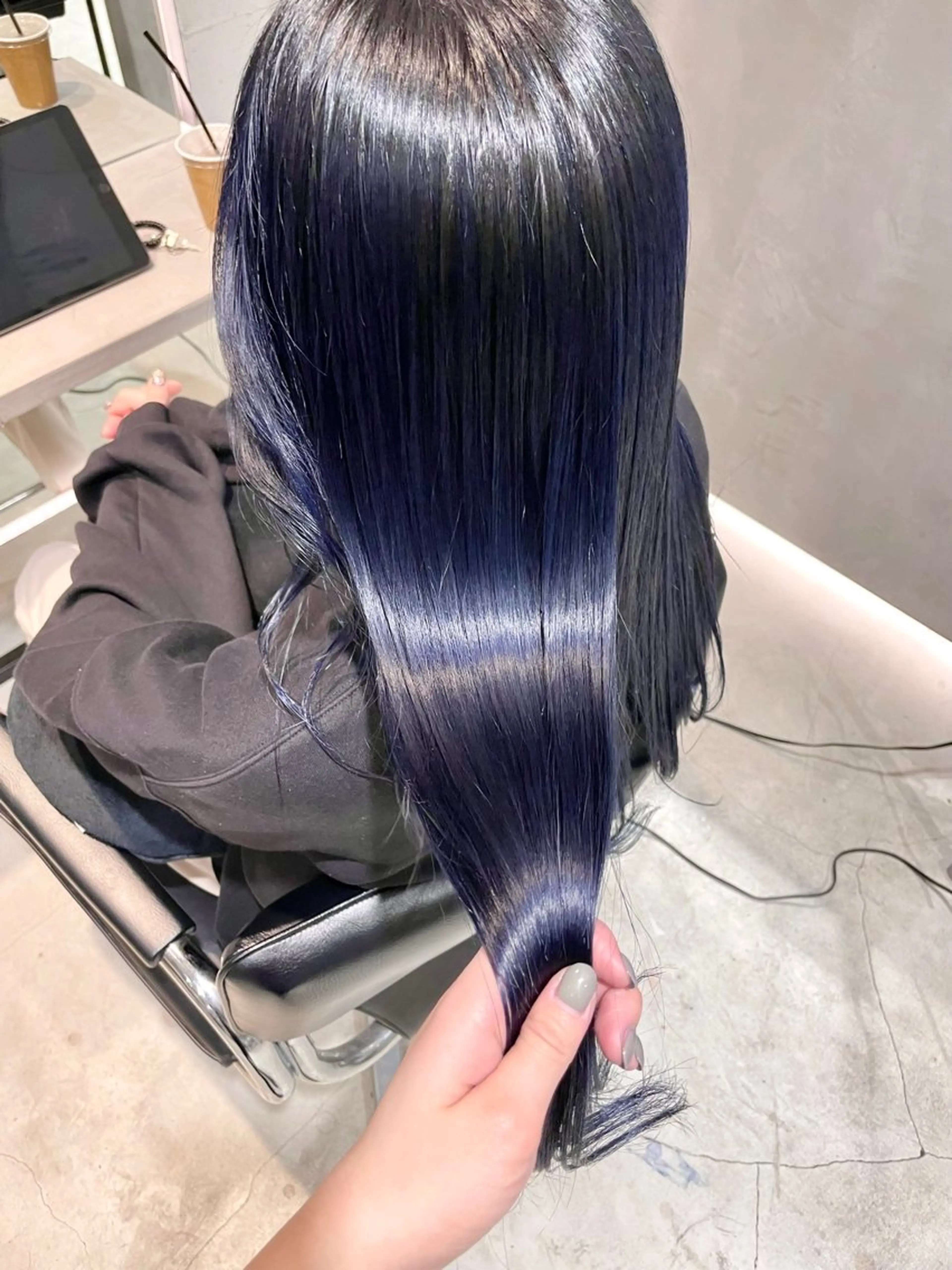 ロング カット ヘアカラー トリートメント efu.所属・miku 🍑髪質改善サロンのヘアスタイル