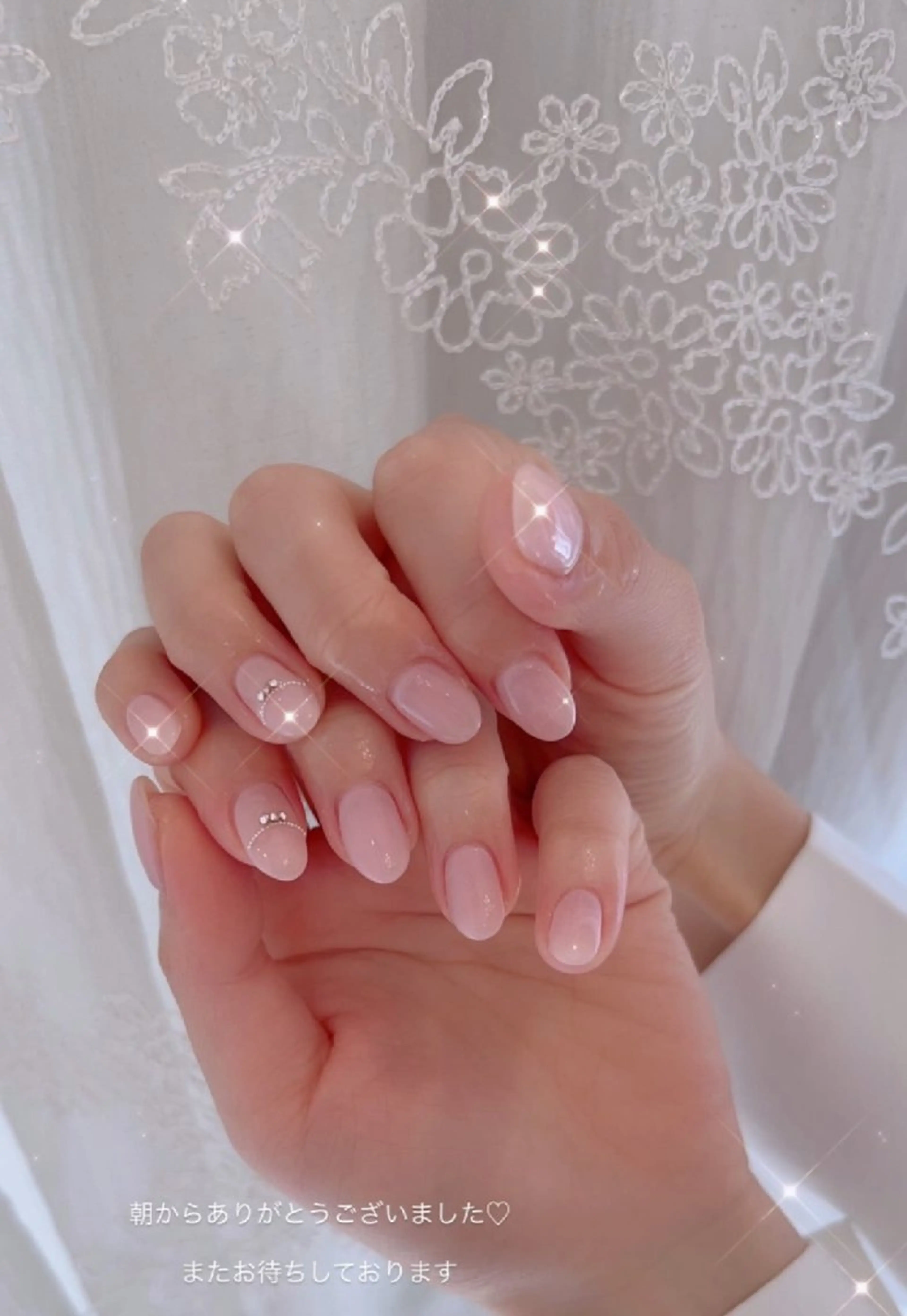 ネイル アートネイル 春ネイル ワンホンネイル ハンドネイル I LOVE ME NAIL.｡.:*♡のネイルデザイン