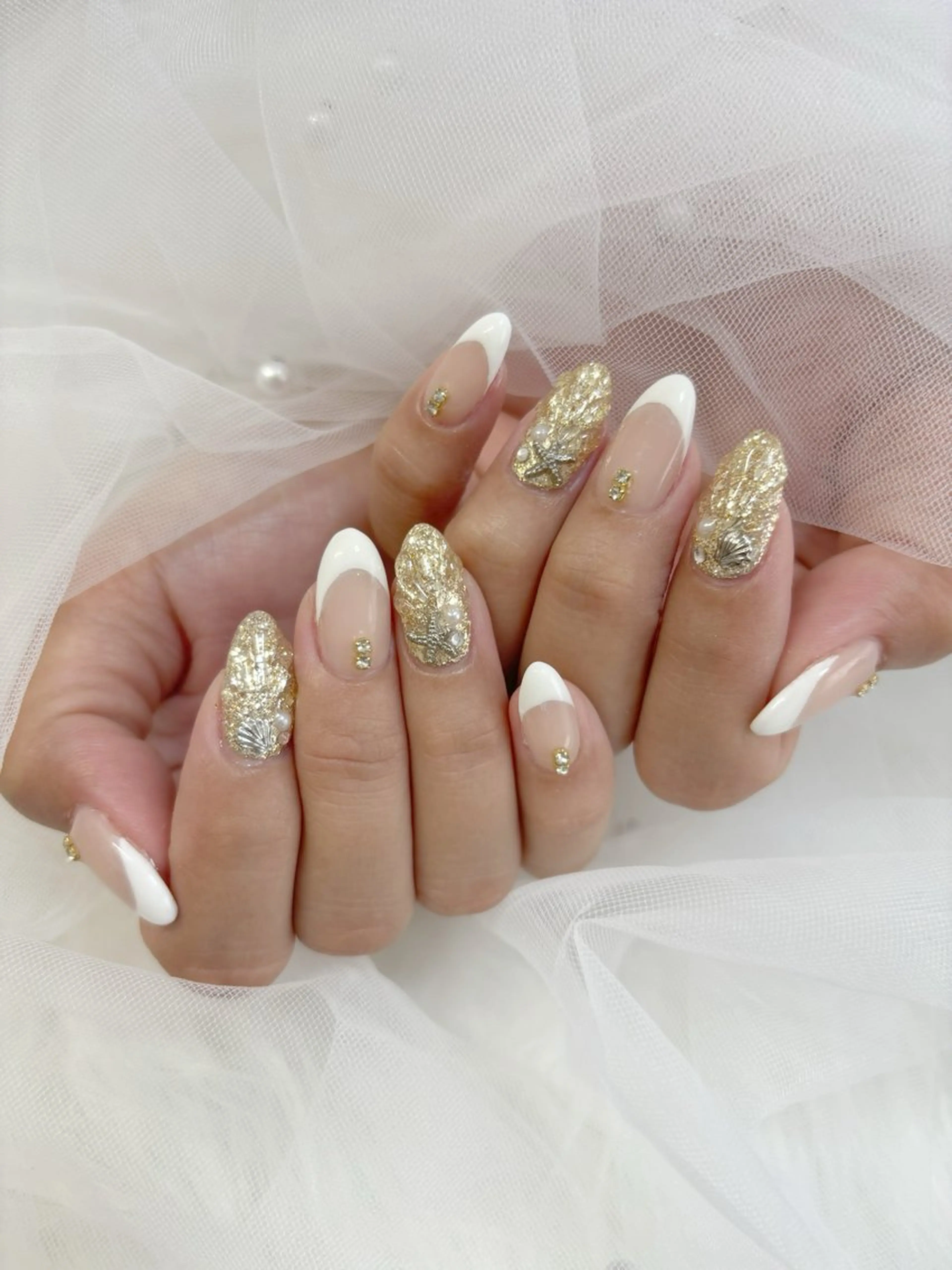ネイル フレンチネイル YM nailのネイルデザイン