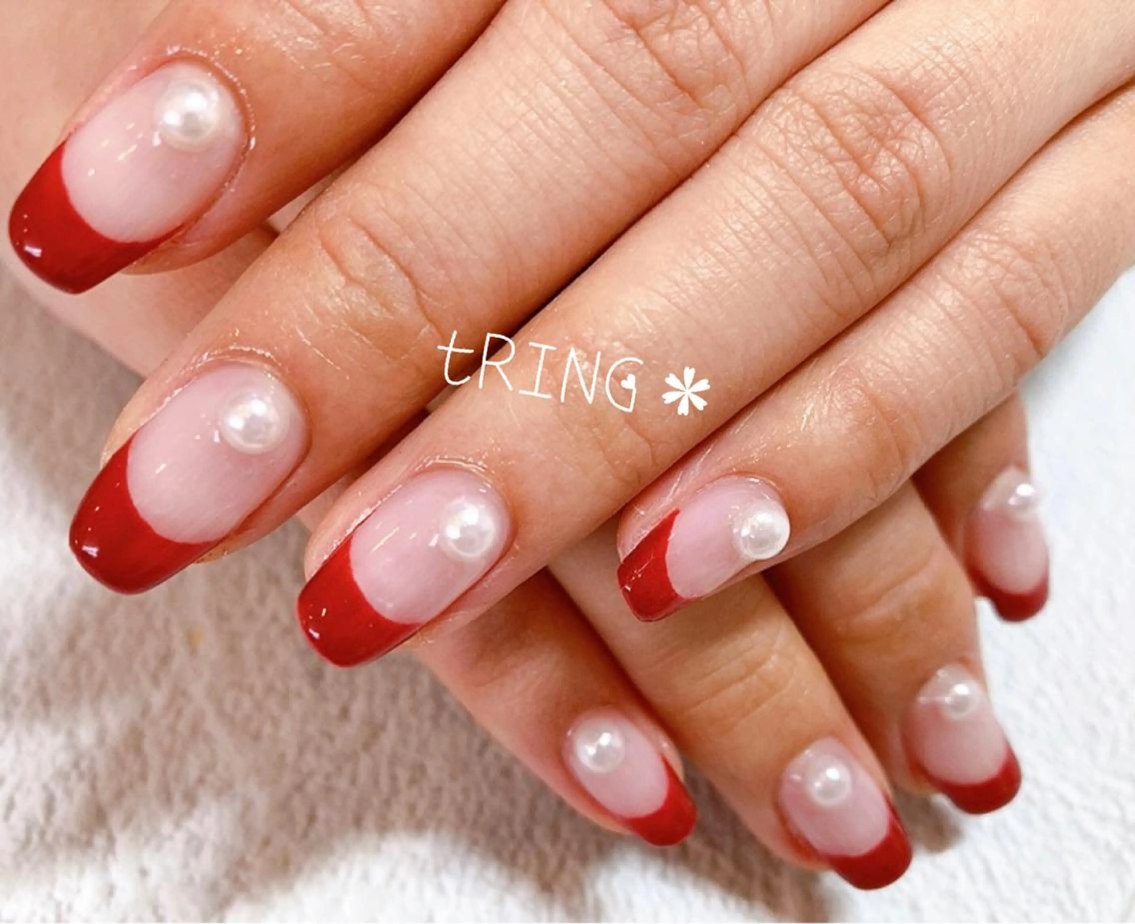 ネイル ハンドネイル tRING* しいの木台のネイルデザイン