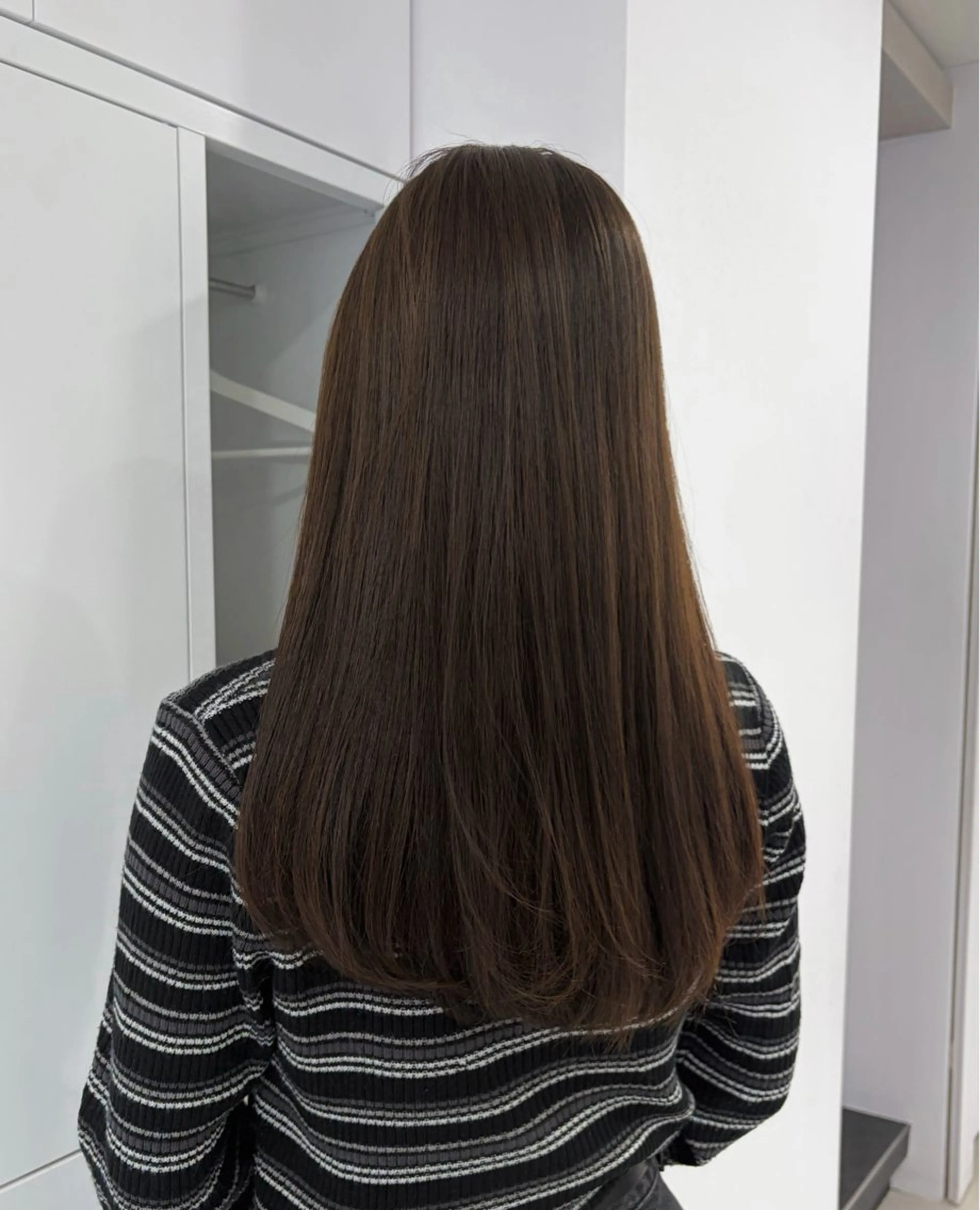 ロング カラー カット ヘアカラー ヘアセット グレージュ/ベージュ /経堂/sana🌱のヘアスタイル