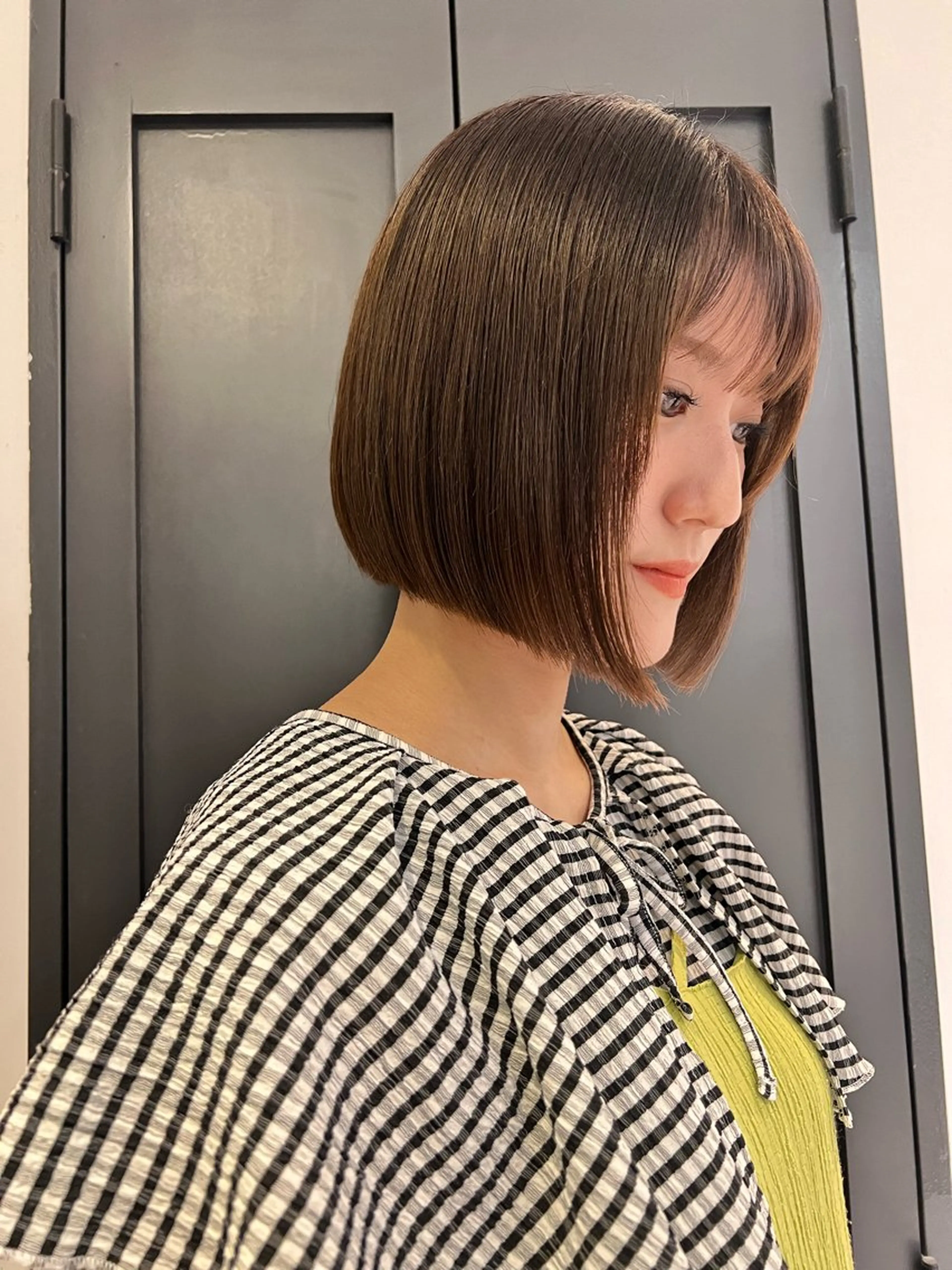 ミディアム 渋谷🎀透明感カラー レイヤー/mikuのヘアスタイル