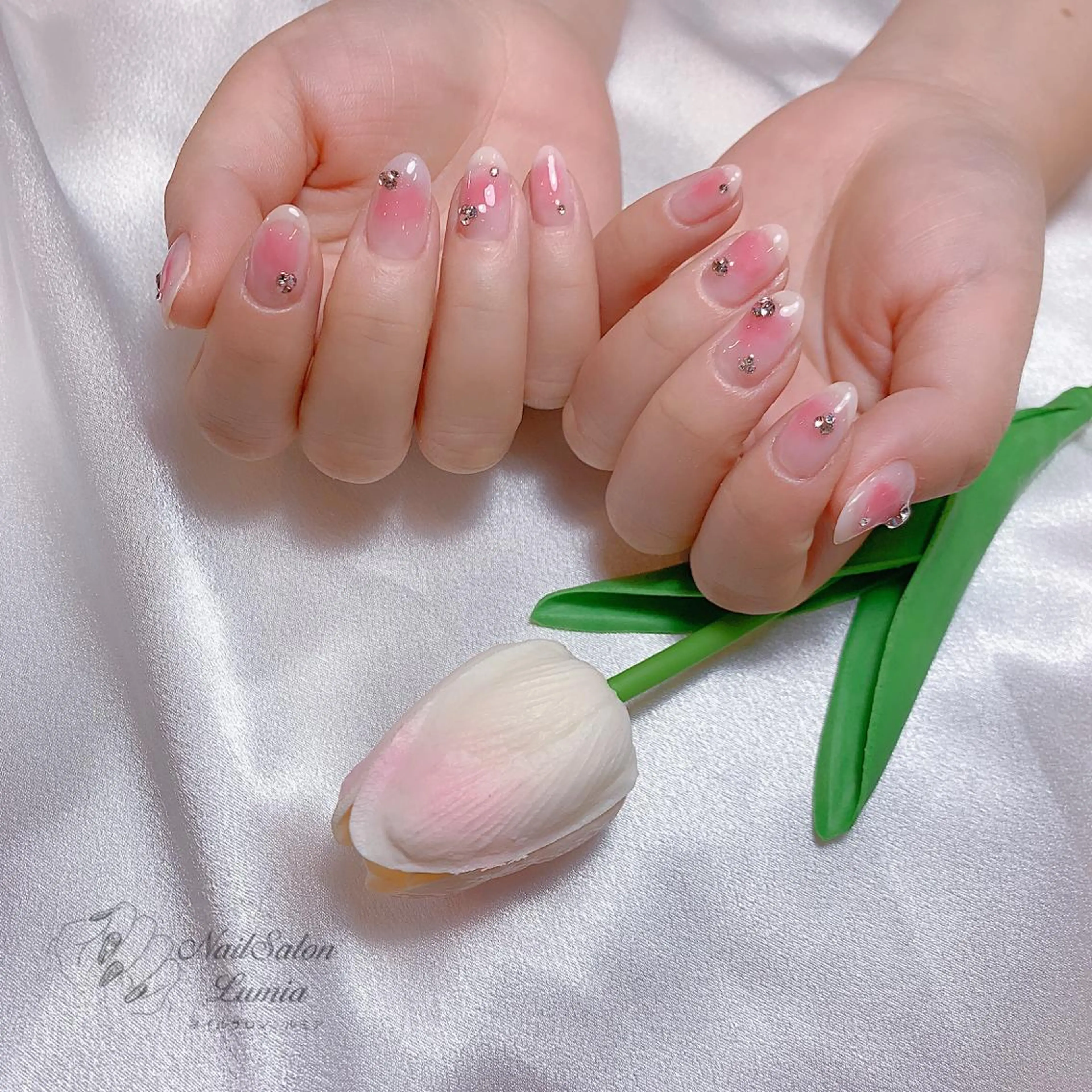 ネイル チークネイル ハンドネイル ネイルサロン ルミア Lumia 店長のネイルデザイン