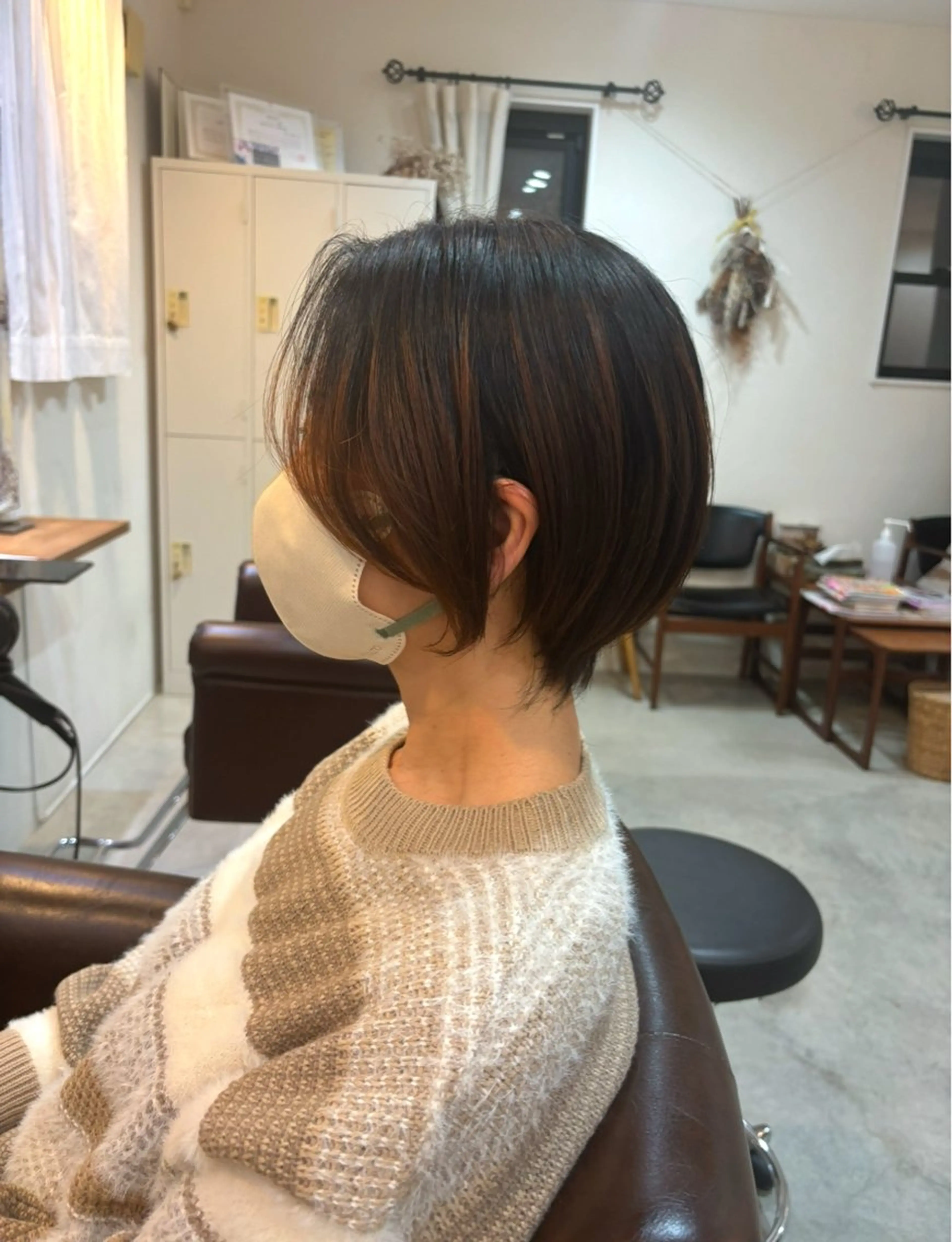 ショート レイヤー×髪質改善 hinanoのヘアスタイル
