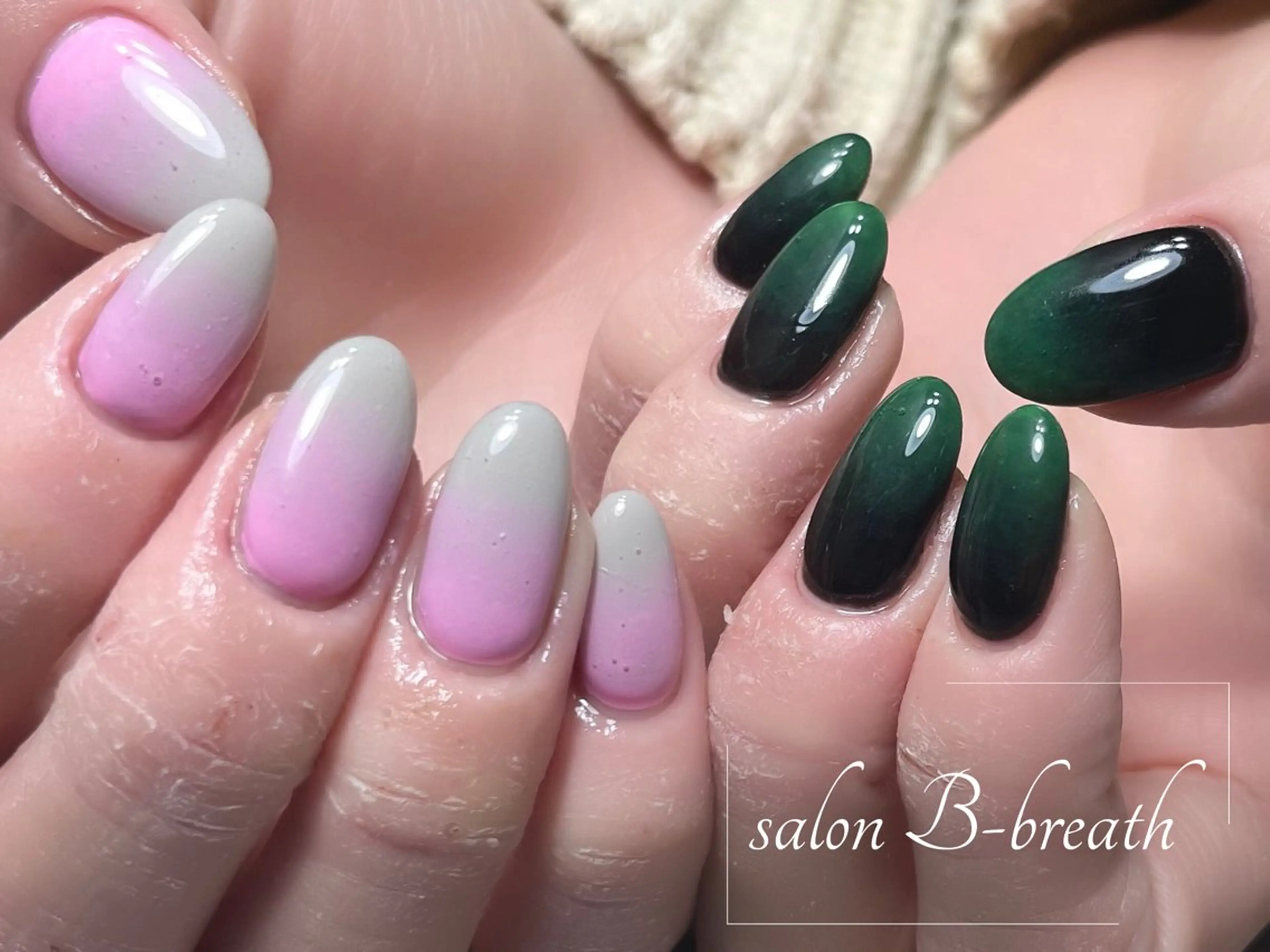 ネイル 持ち込み ハンドネイル salon B-breathのネイルデザイン