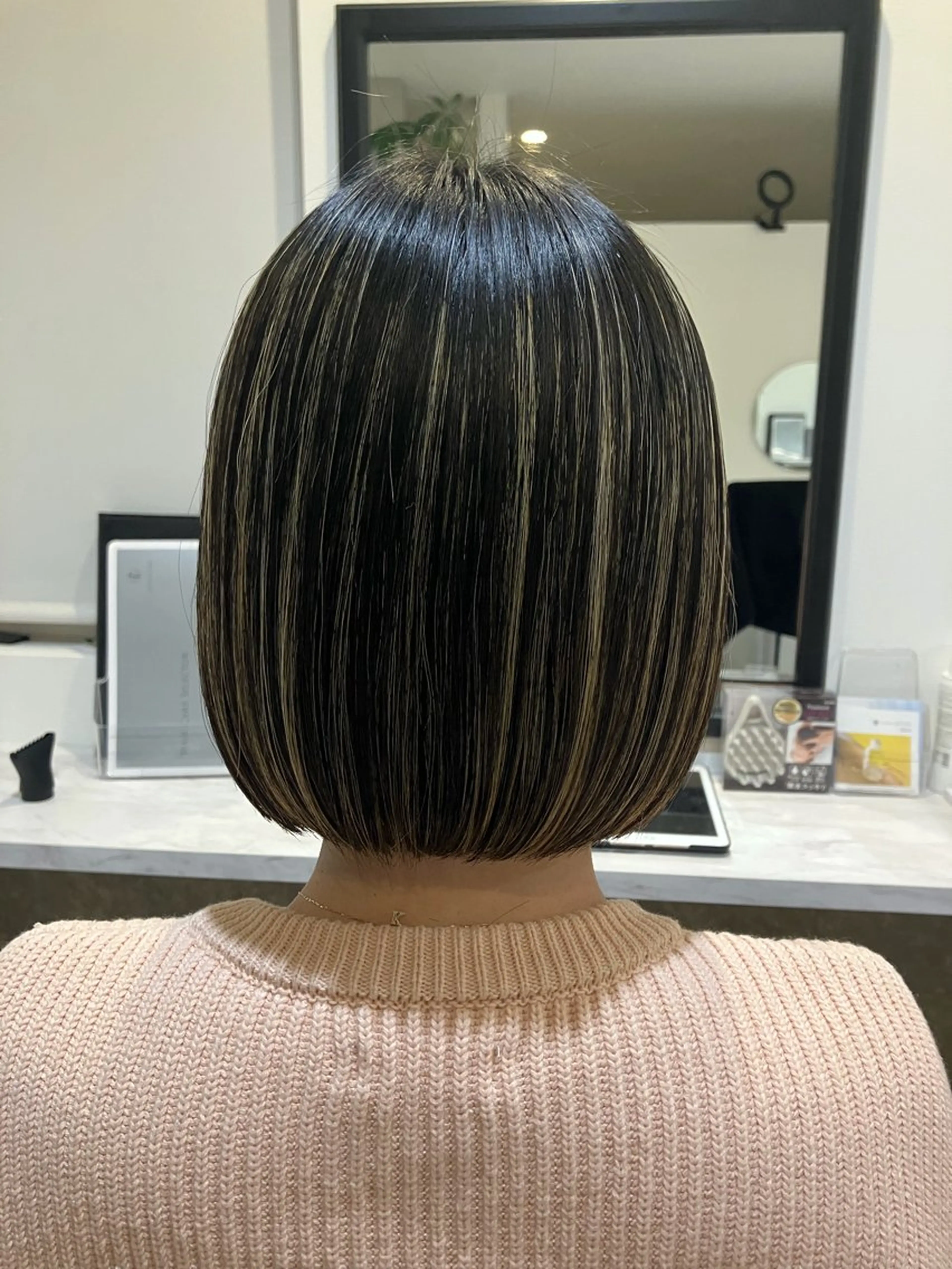 ミディアム ボブ SEA BELLE YASUのヘアスタイル