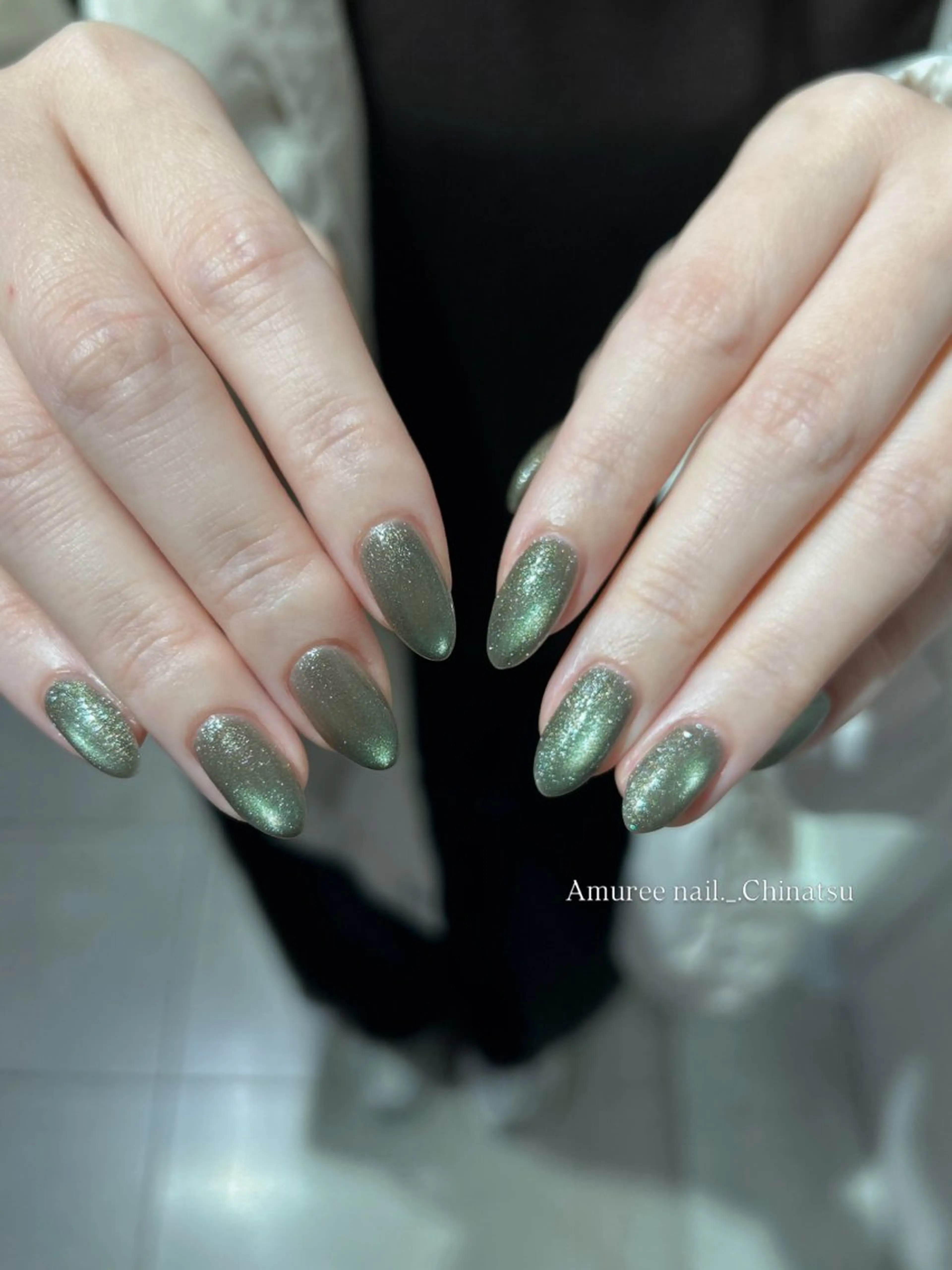 ネイル ハンドネイル Amuree._. Chinatsuのネイルデザイン