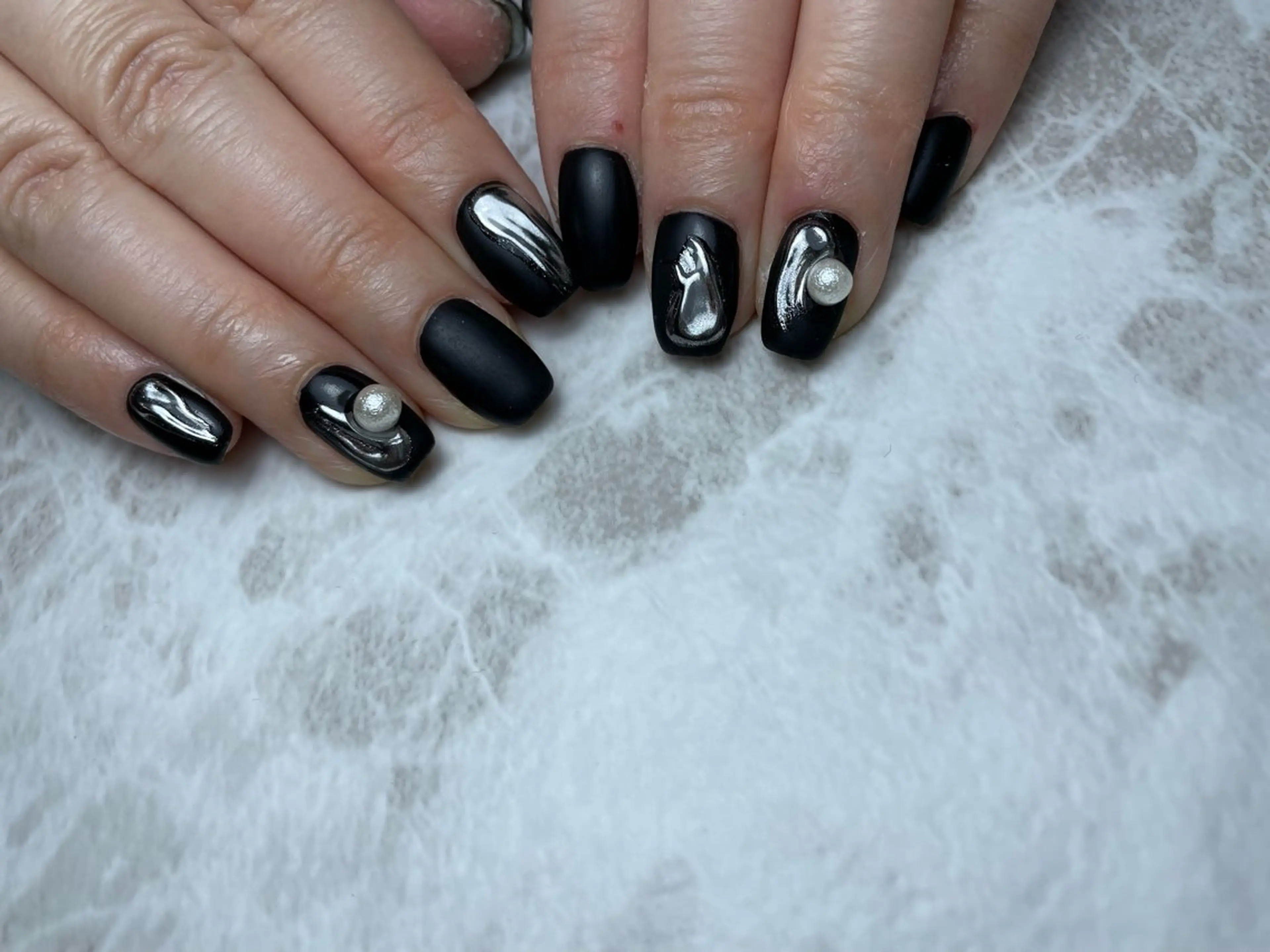 ネイル ニュアンスネイル ショートネイル ハンドネイル ✩ miyuのネイルデザイン