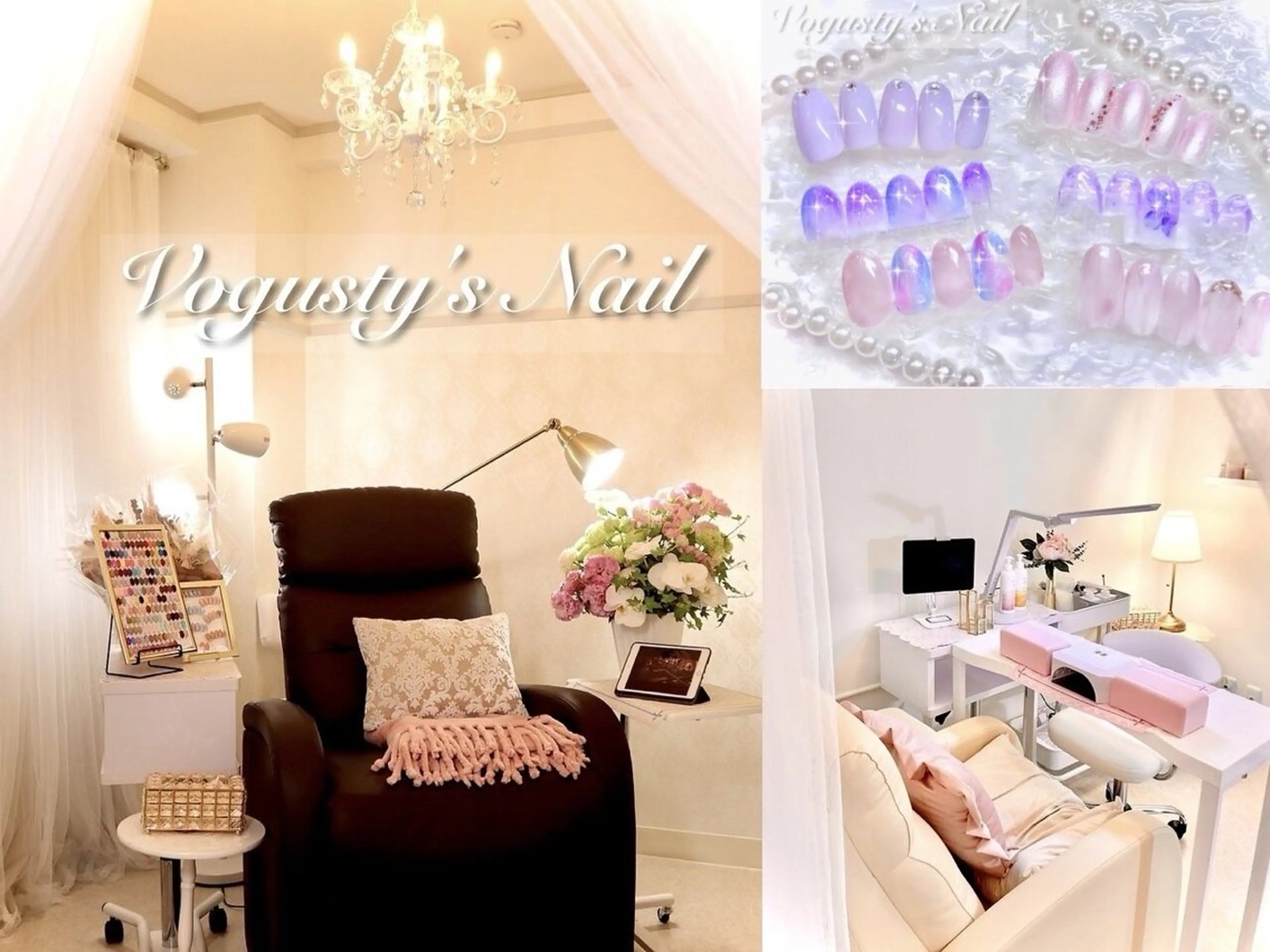 ネイル フットネイル Vogusty's Nail鶴見店 髙橋のネイルデザイン