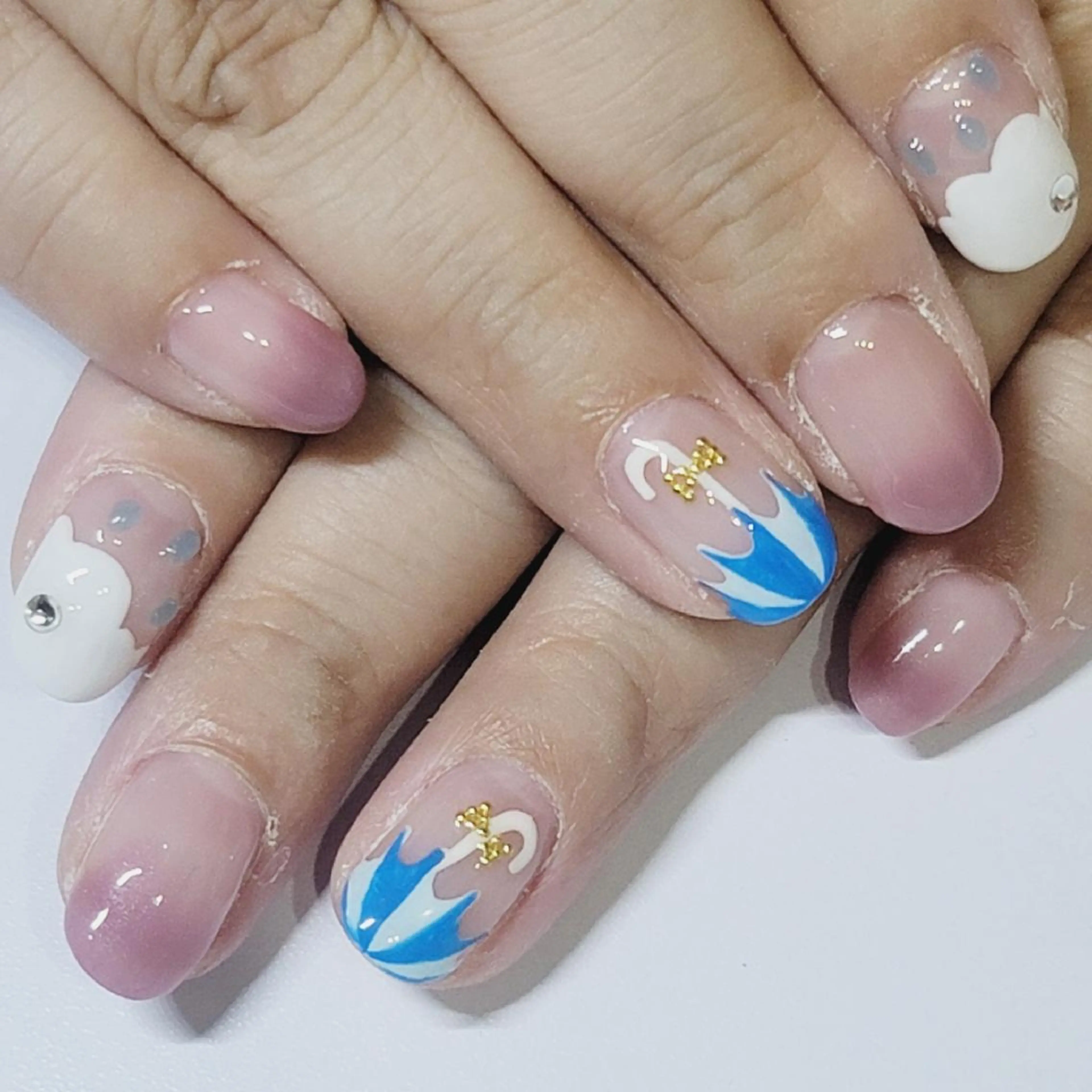 ネイル アートネイル グラデーション ハンドネイル よしだ ひろきのネイルデザイン