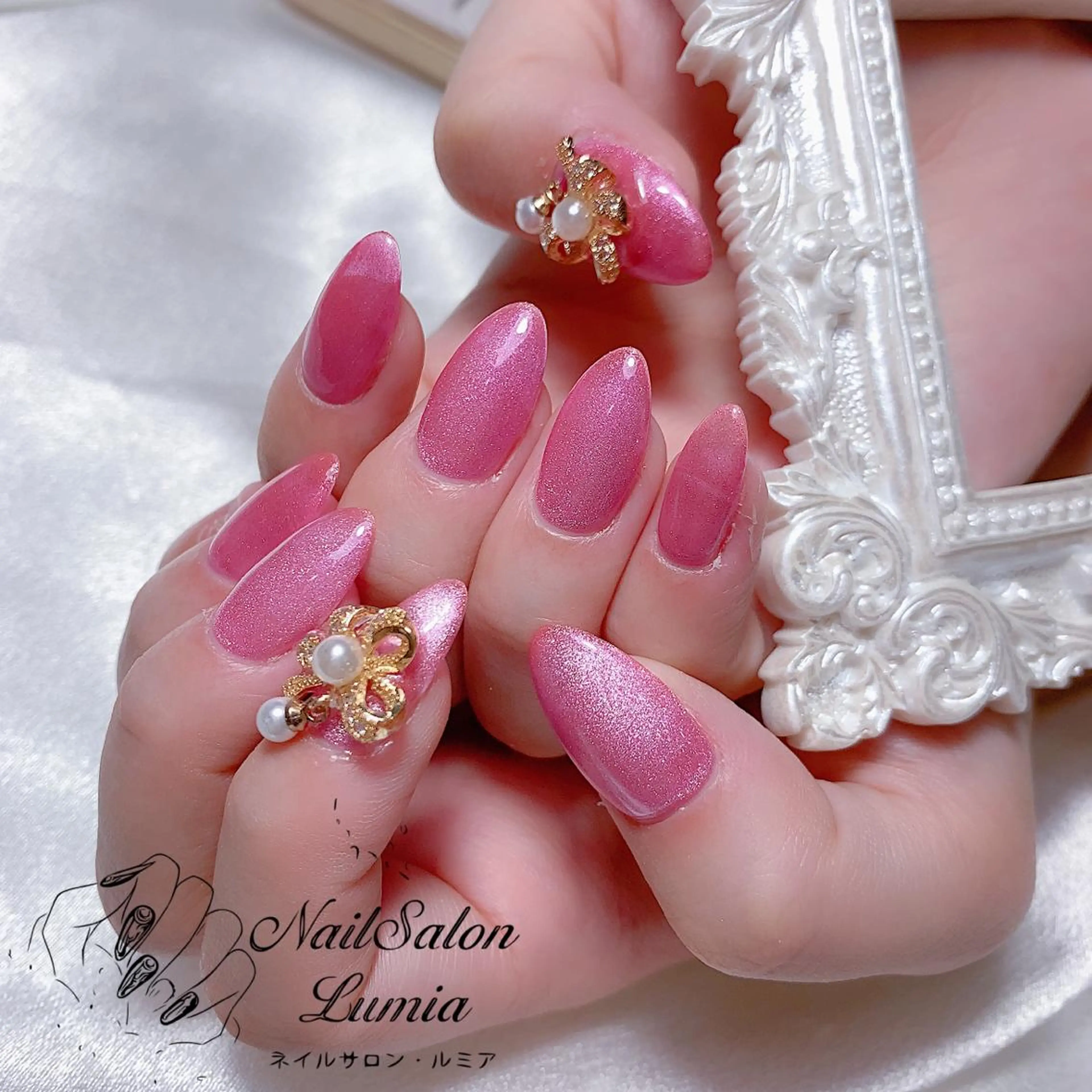 ネイル ハンドネイル ネイルサロン ルミア Lumia 店長のネイルデザイン