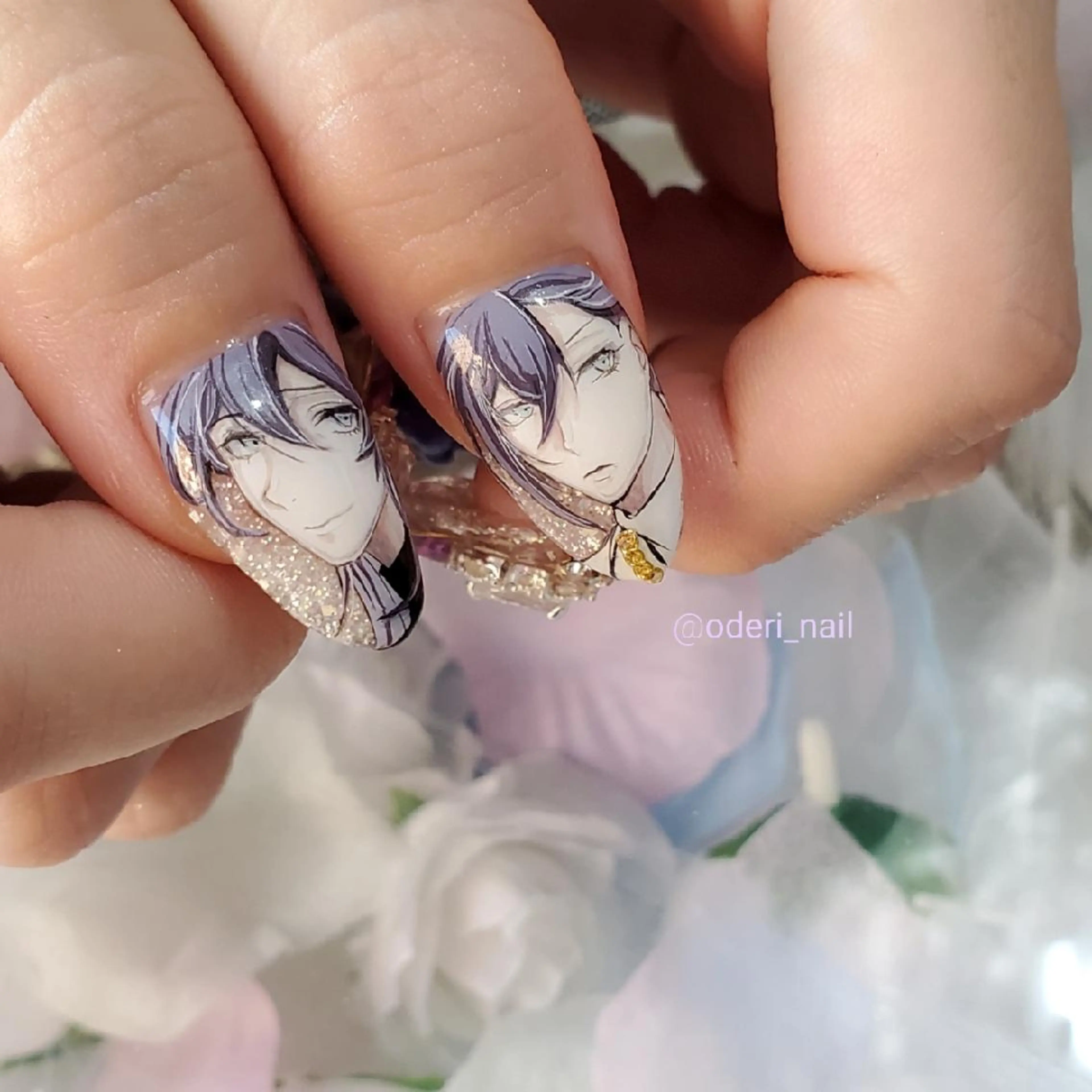 ネイル アートネイル ジェルネイル おで@ oderi_nailのネイルデザイン