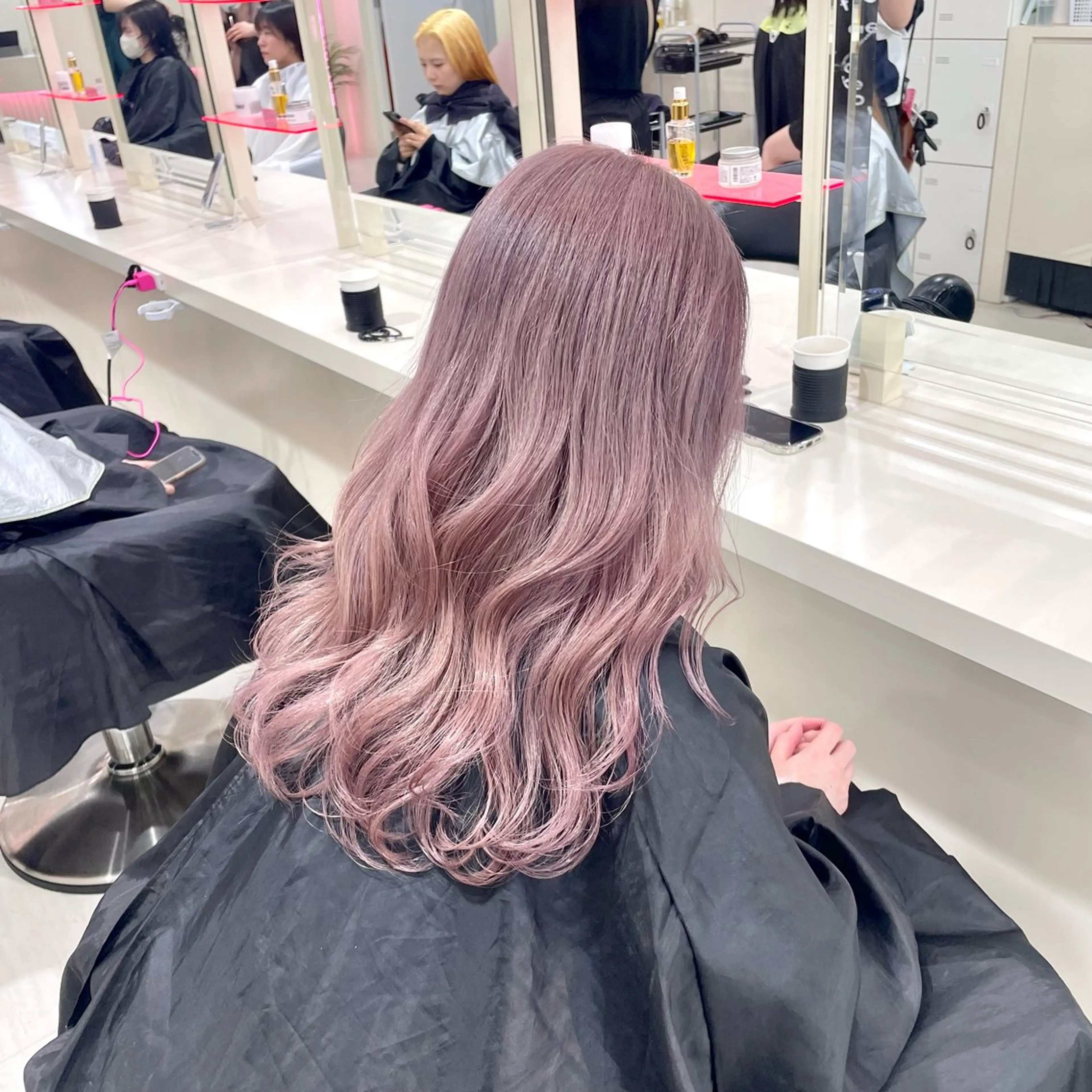 ロング 韓国ガーリー🤍ハイ トーン🤍Ayanaのヘアスタイル