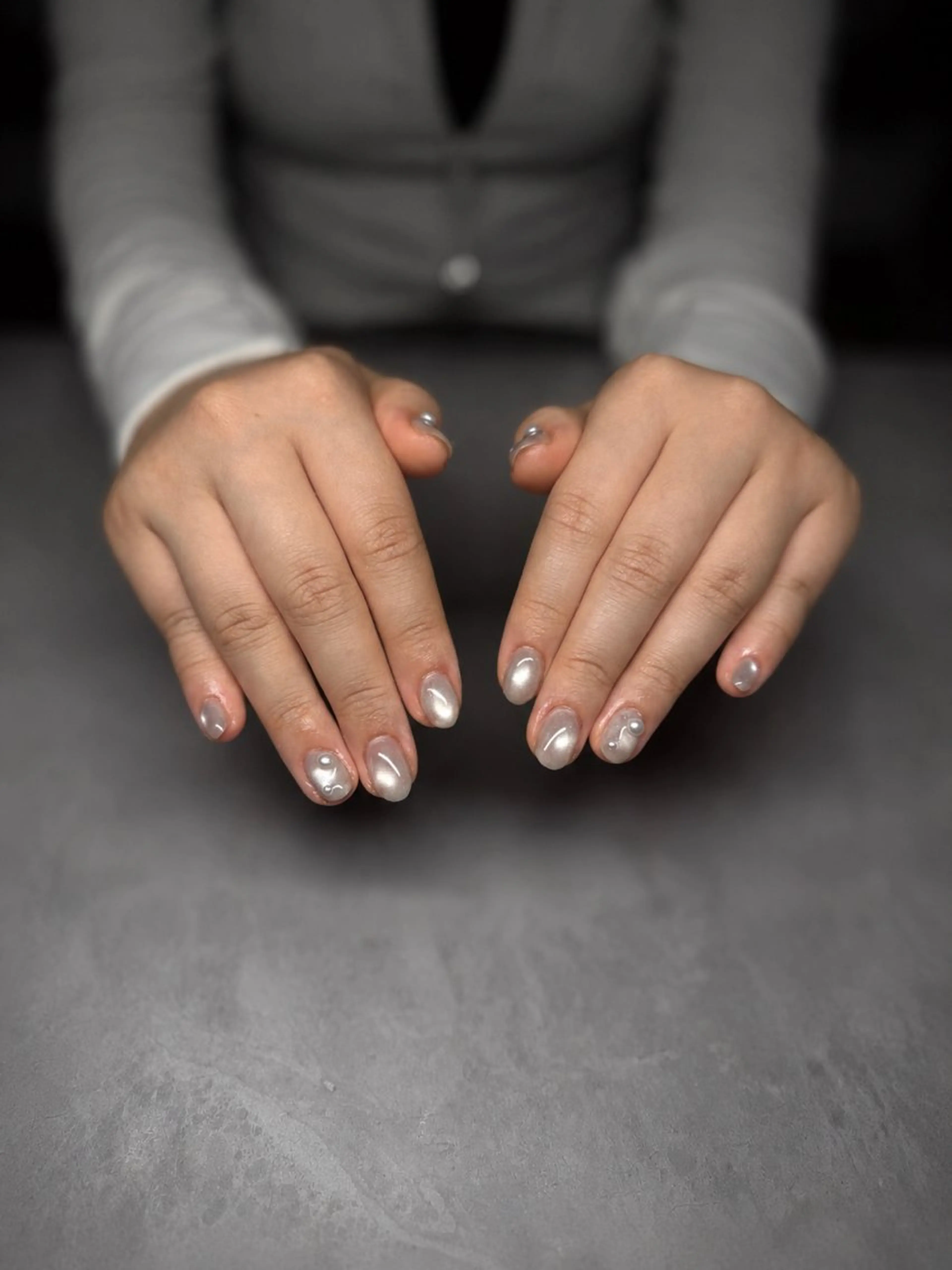 ネイル ビー玉ネイル IROHA NAIL 美優のネイルデザイン