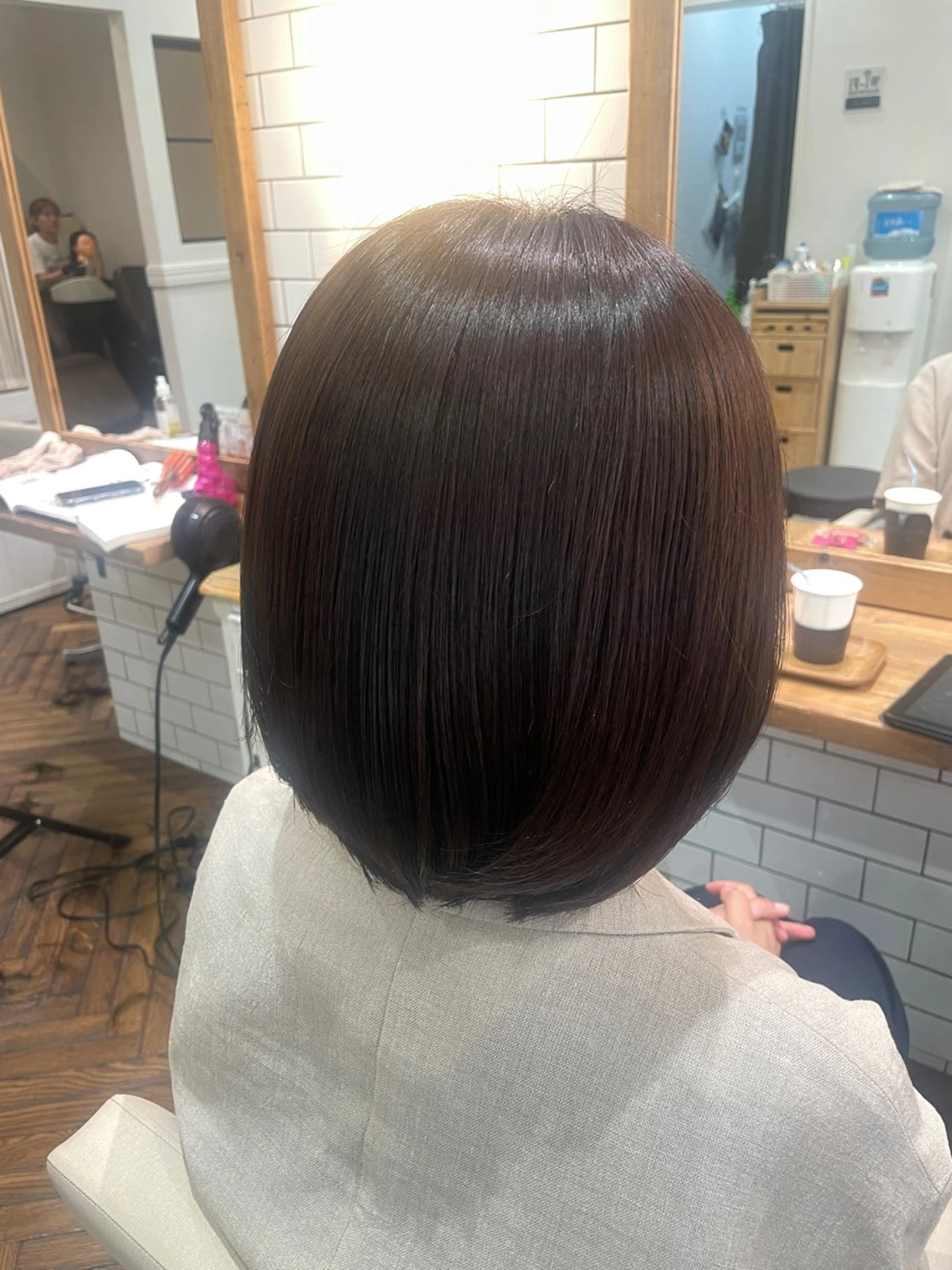 ショート 韓国レイヤー/透明感 カラー/Harukiのヘアスタイル