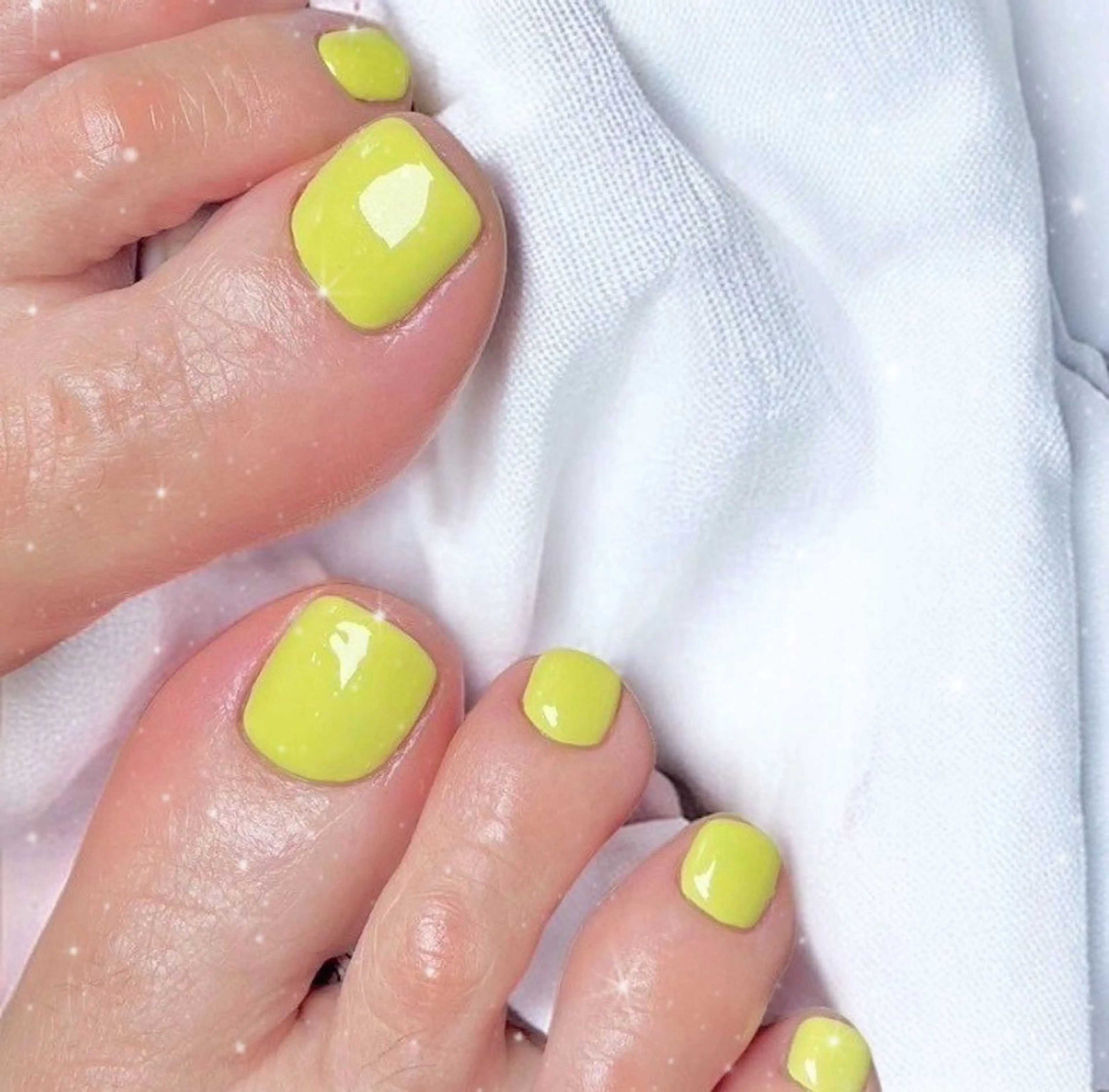ネイル 黄色 ハンドネイル Best Nail Yu🎀🫧のネイルデザイン