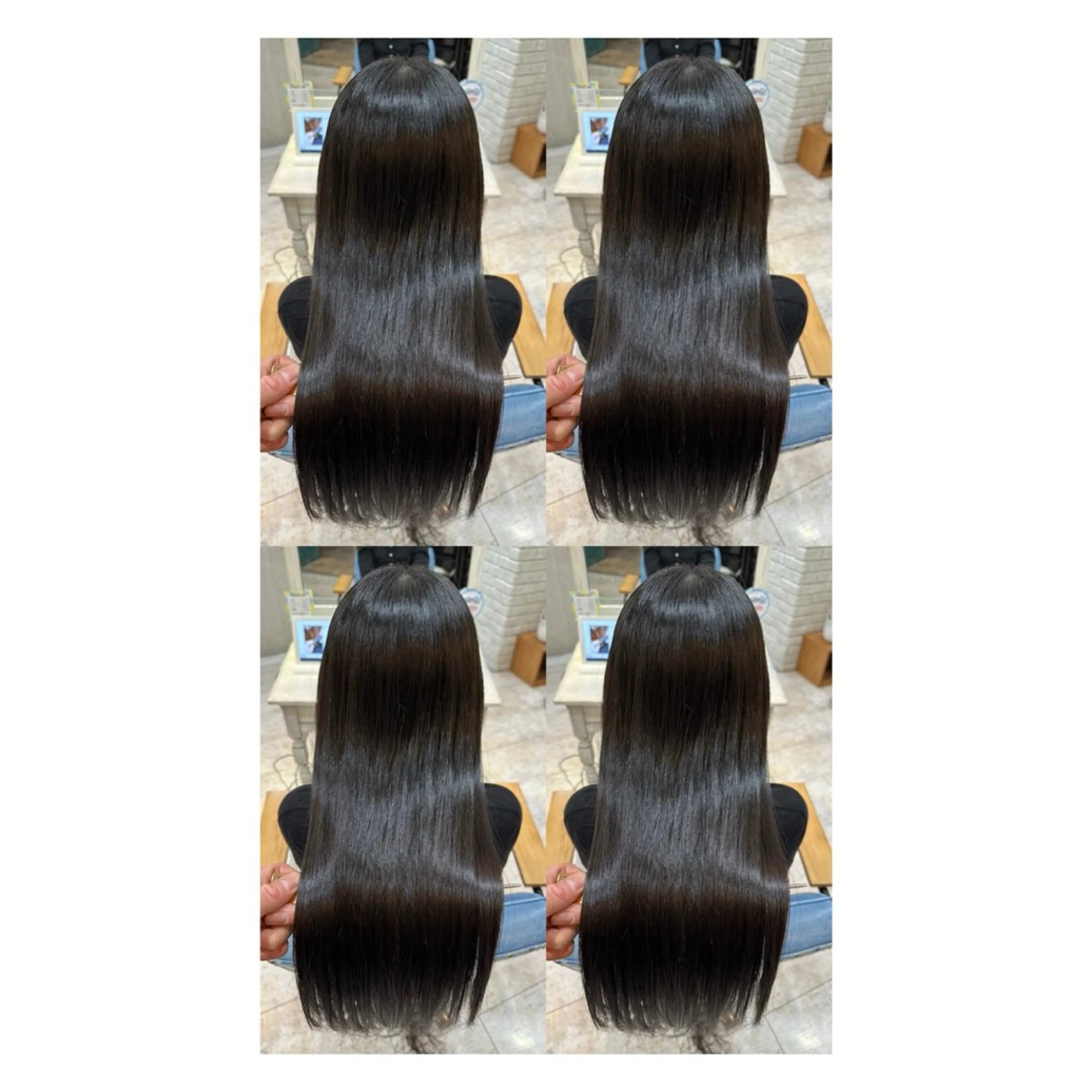 ロング カラー 透明感カラー 髪質改善 縮毛矯正 トリートメント 縮毛矯正 店長✨レイヤー✖️ 髪質改善✖️韓国ヘアのヘアスタイル