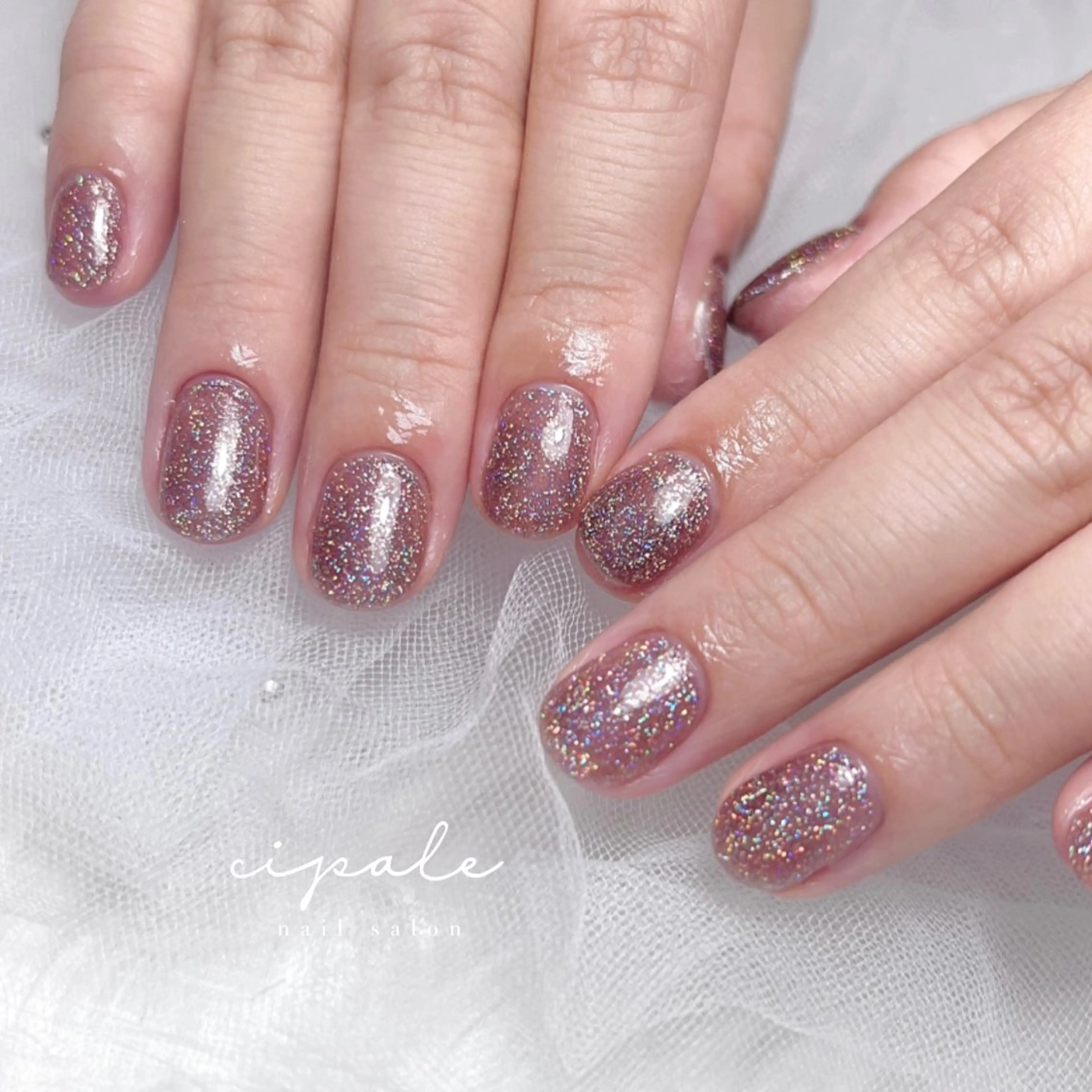 ネイル フラッシュネイル ワンカラーネイル ハンドネイル salonCIPAL MAIのネイルデザイン