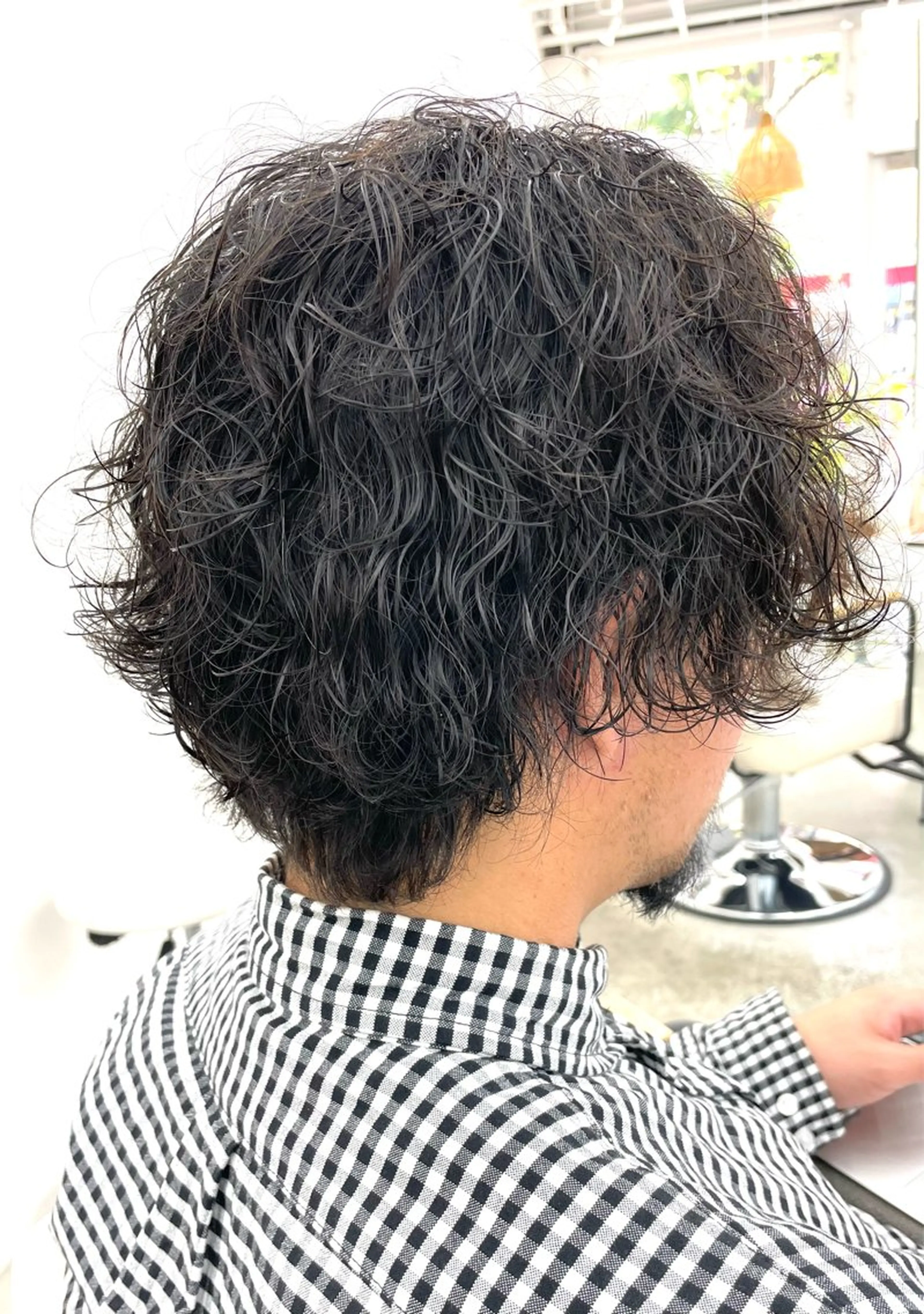 パーマ メンズ 山嵜 江里奈のヘアスタイル