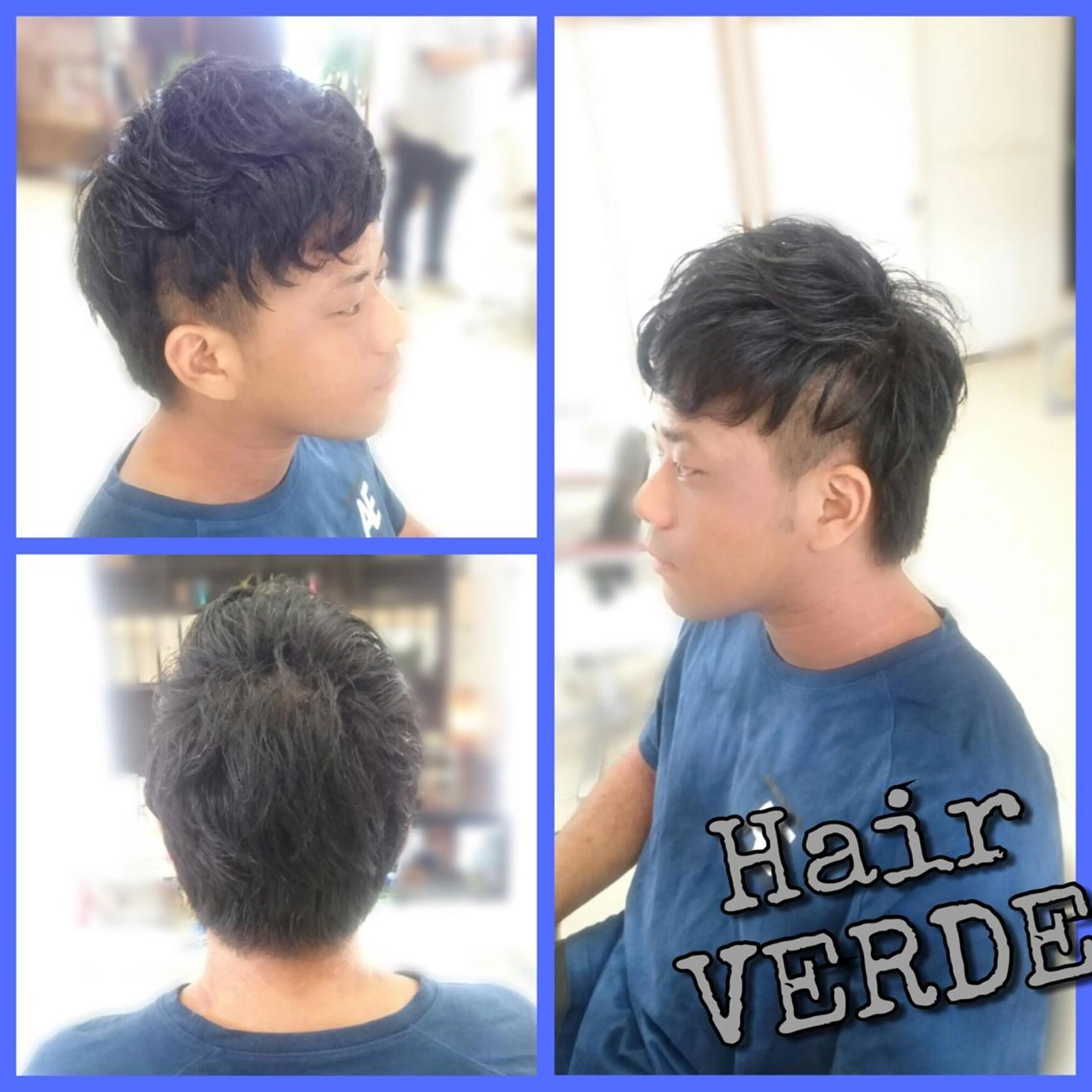 ショート メンズ Hair VERDEのヘアスタイル