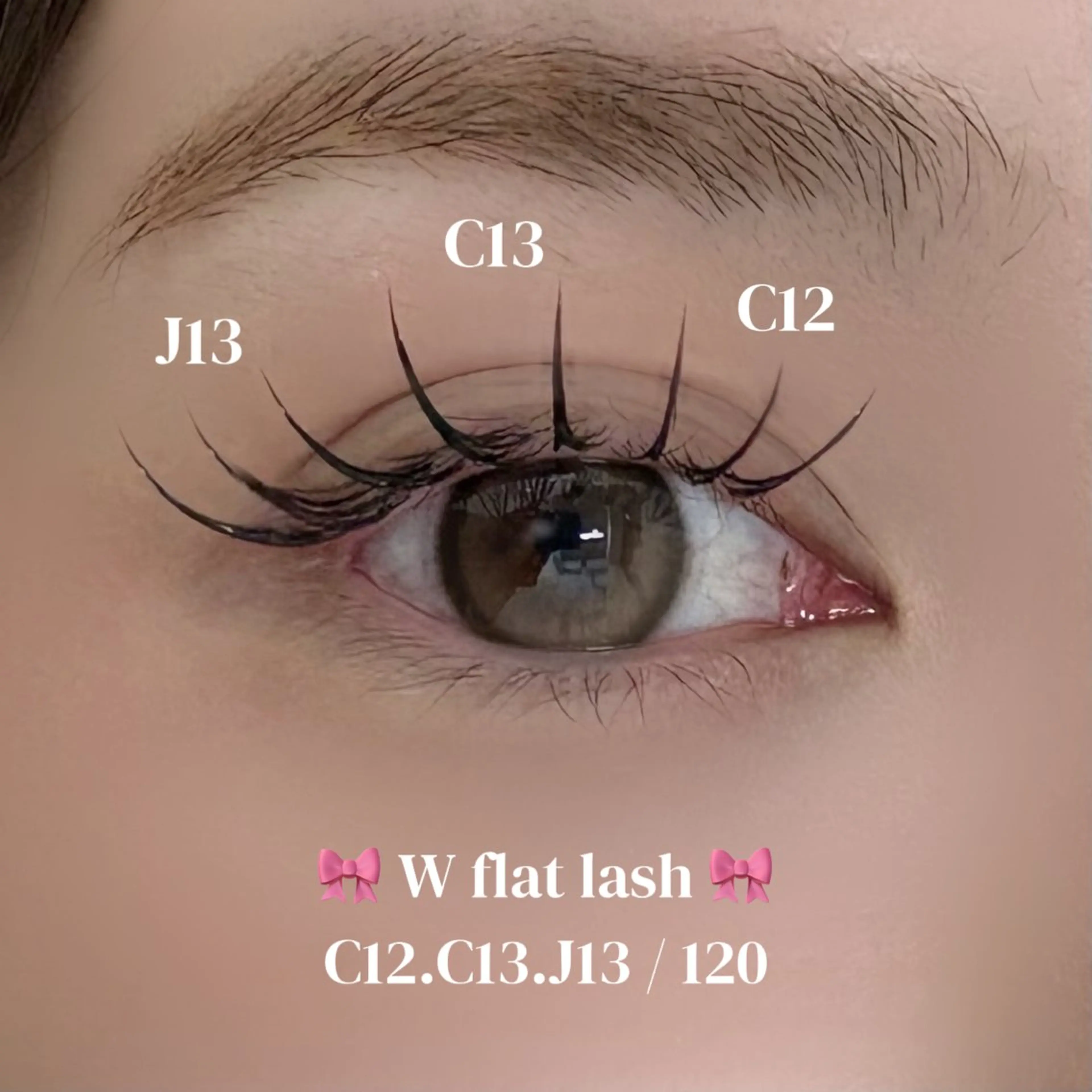 マツエク・マツパ フラットラッシュ マツエク alushe 平井店 Mayuのマツエク・マツパデザイン