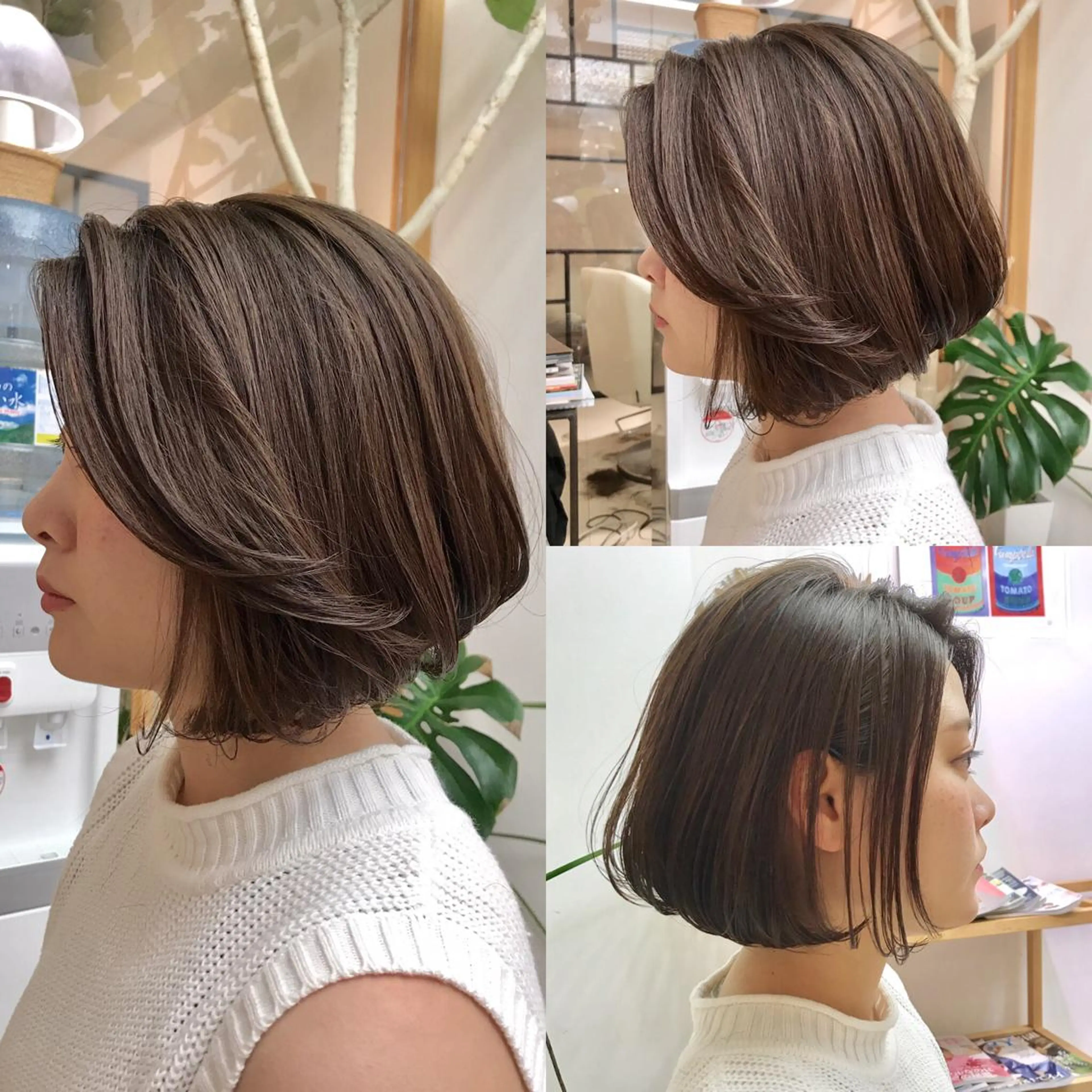 ショート カラー カット ヘアカラー トリートメント 平田 健一のヘアスタイル