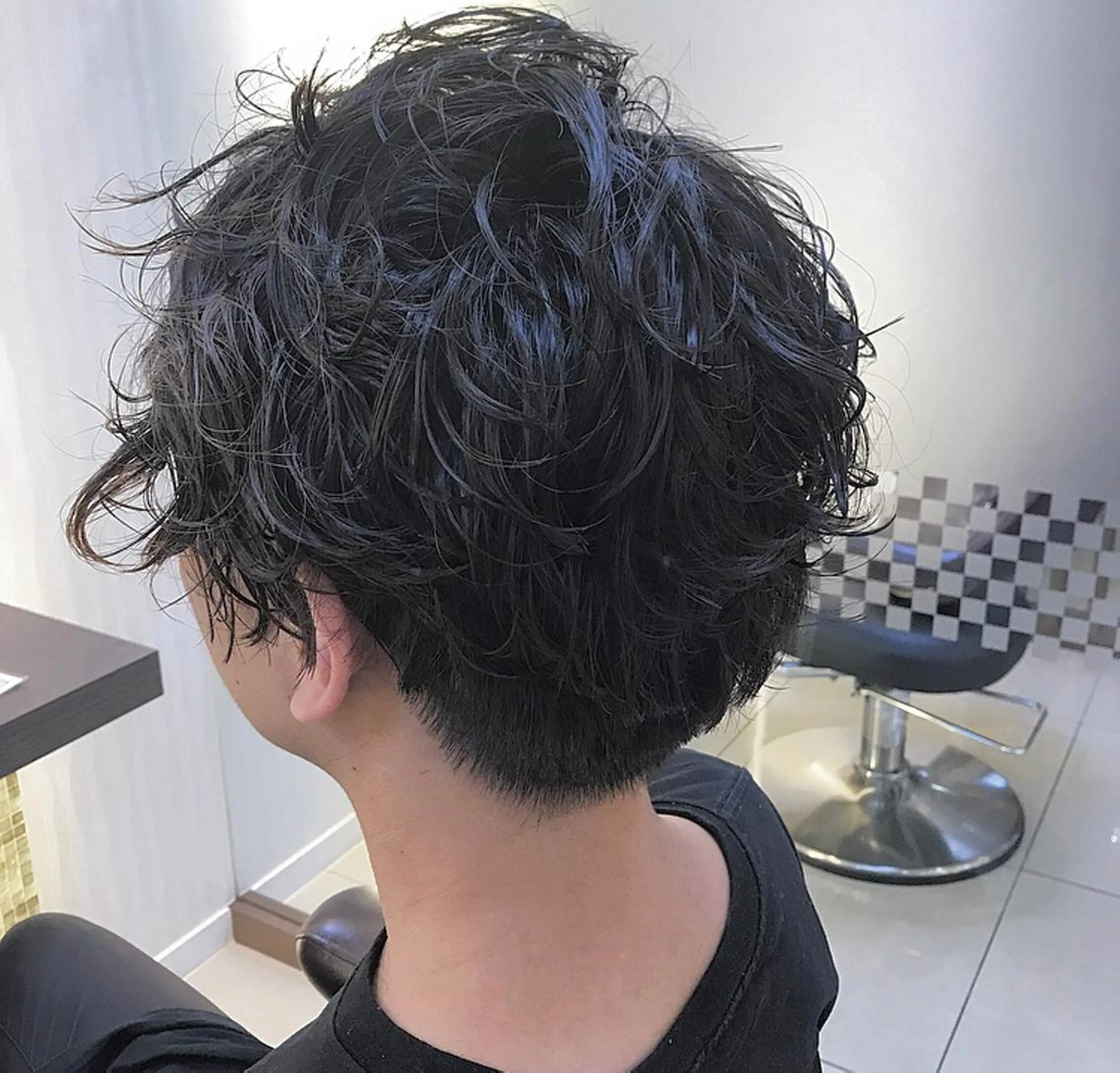 パーマ カット パーマ 似合わせカットカラー ♡佐藤捺美のヘアスタイル