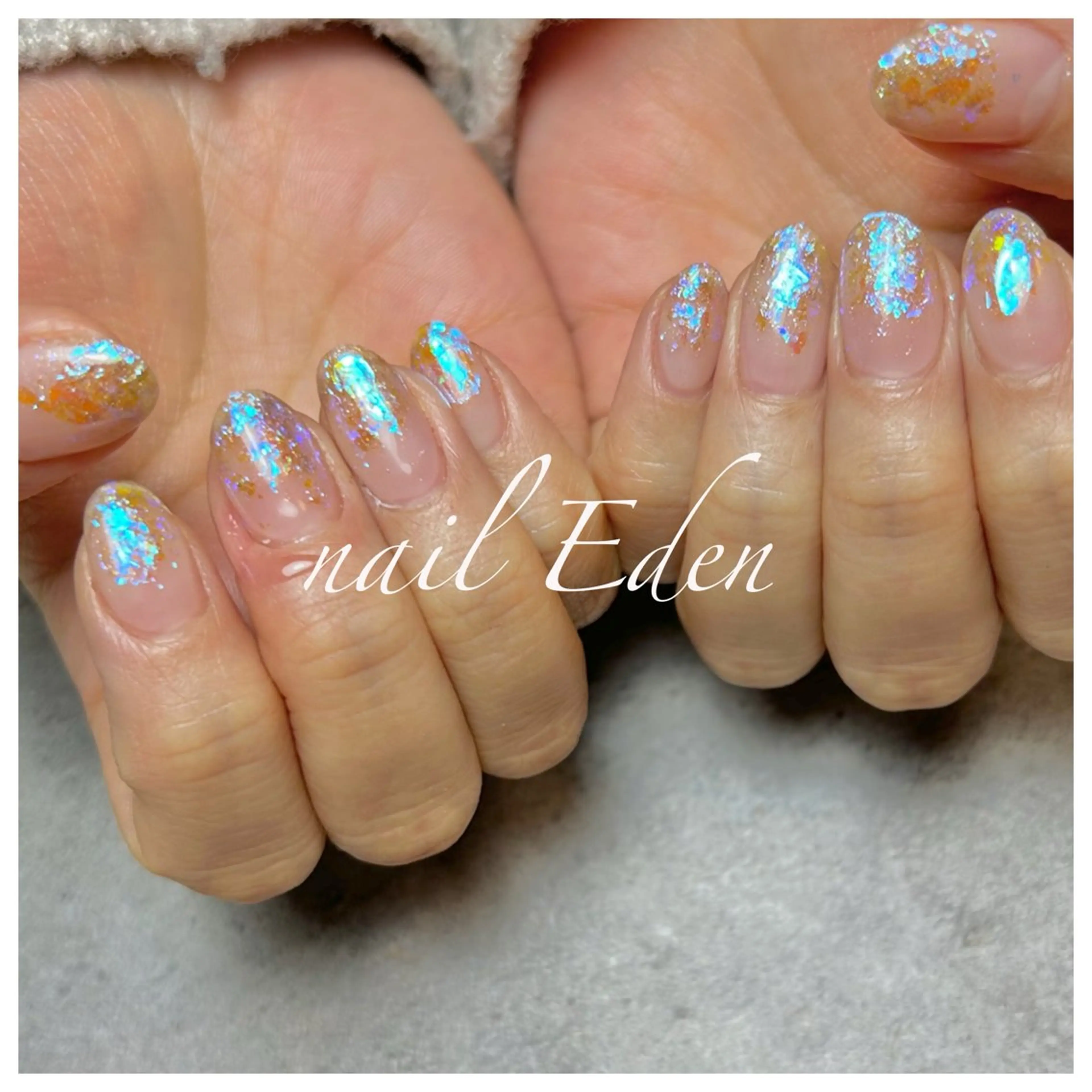 ネイル 持ち込み Eden ♾️のネイルデザイン