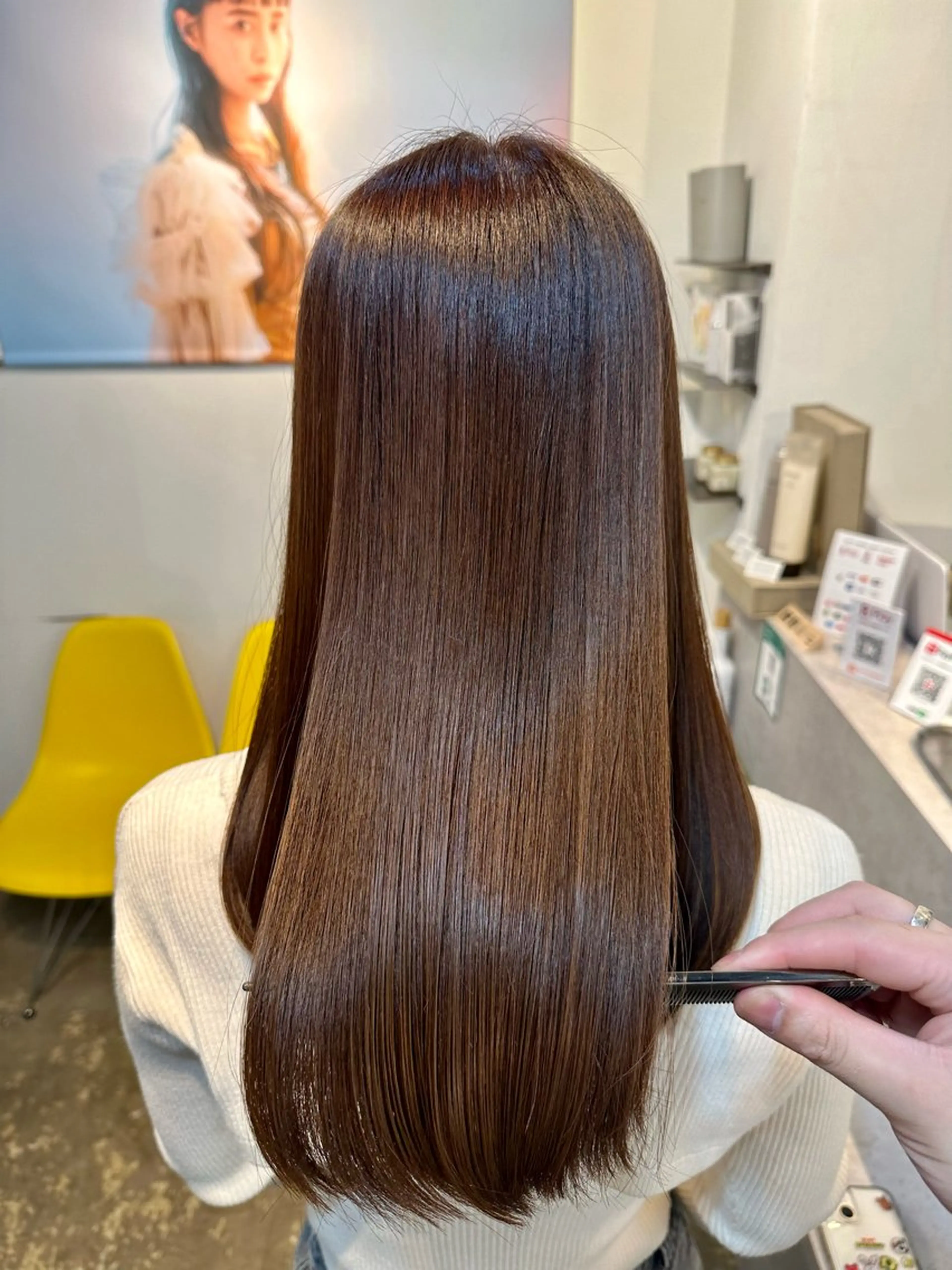 ロング カラー 渡辺 奎斗のヘアスタイル