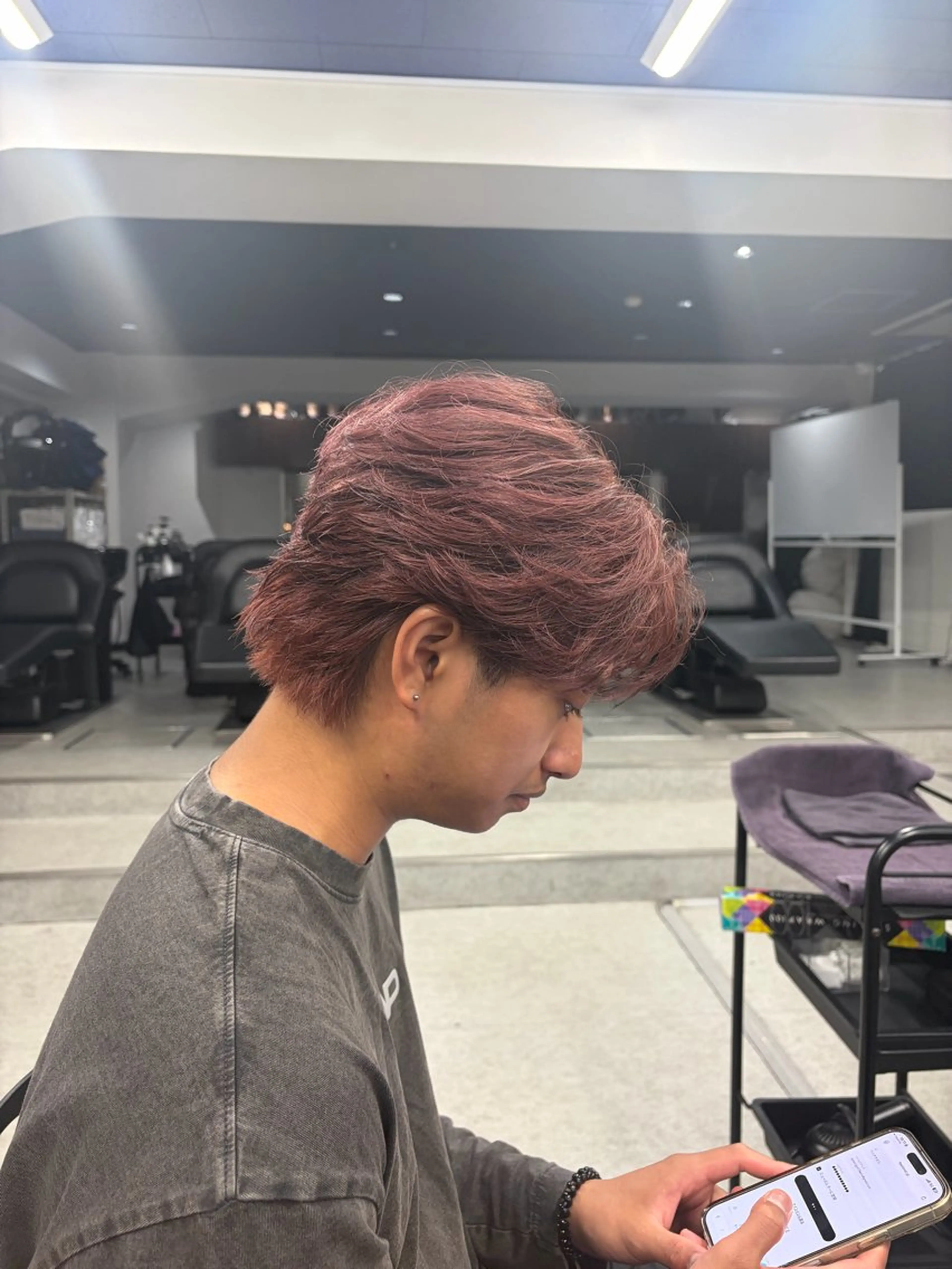 カラー メンズ メンズブリーチ ブリーチ 【"漢らしい" 作ります】昇陽のヘアスタイル