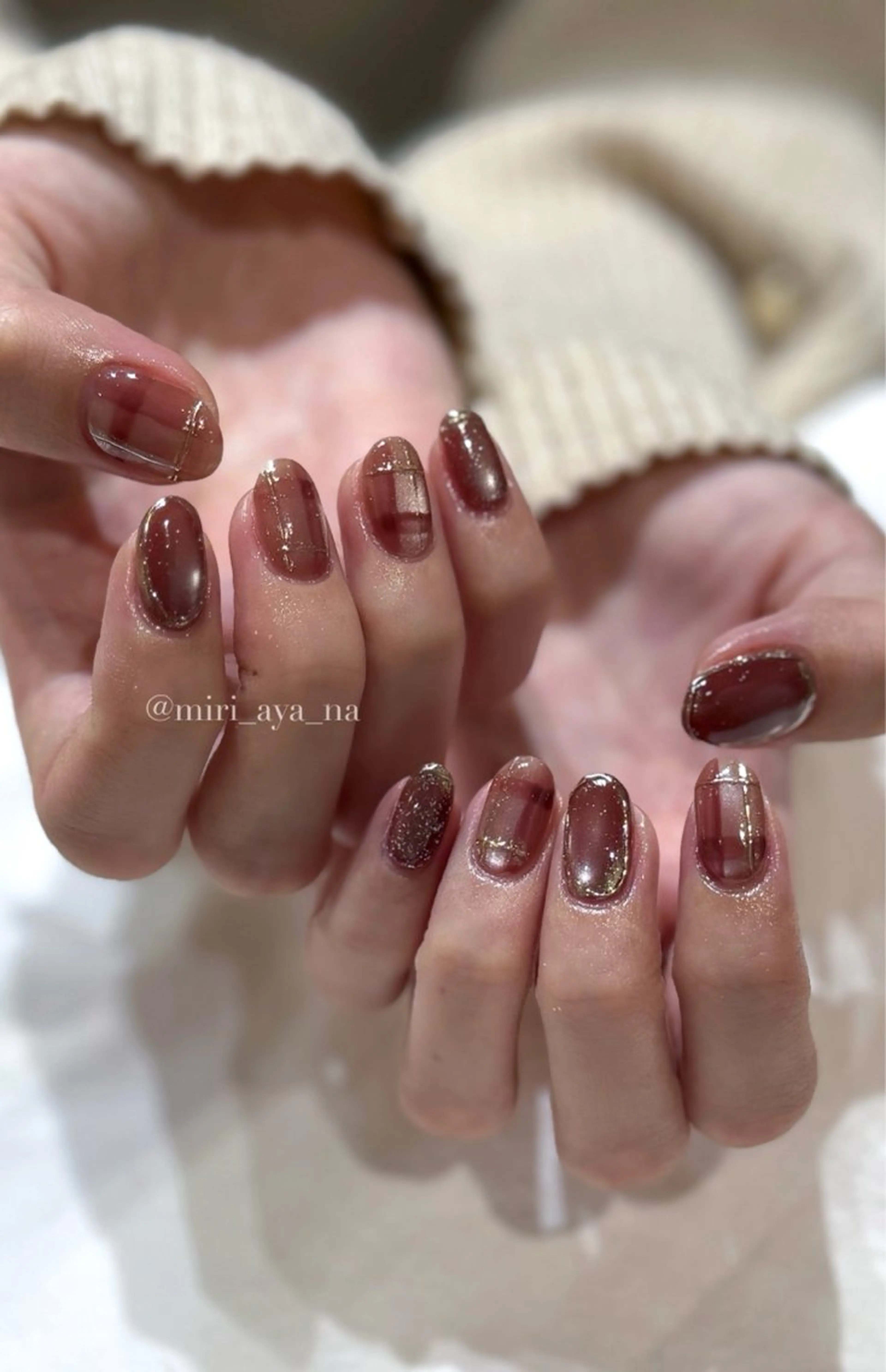 ネイル ハンドネイル 新宿代々木/ちゅるん ワンホン/miriのネイルデザイン