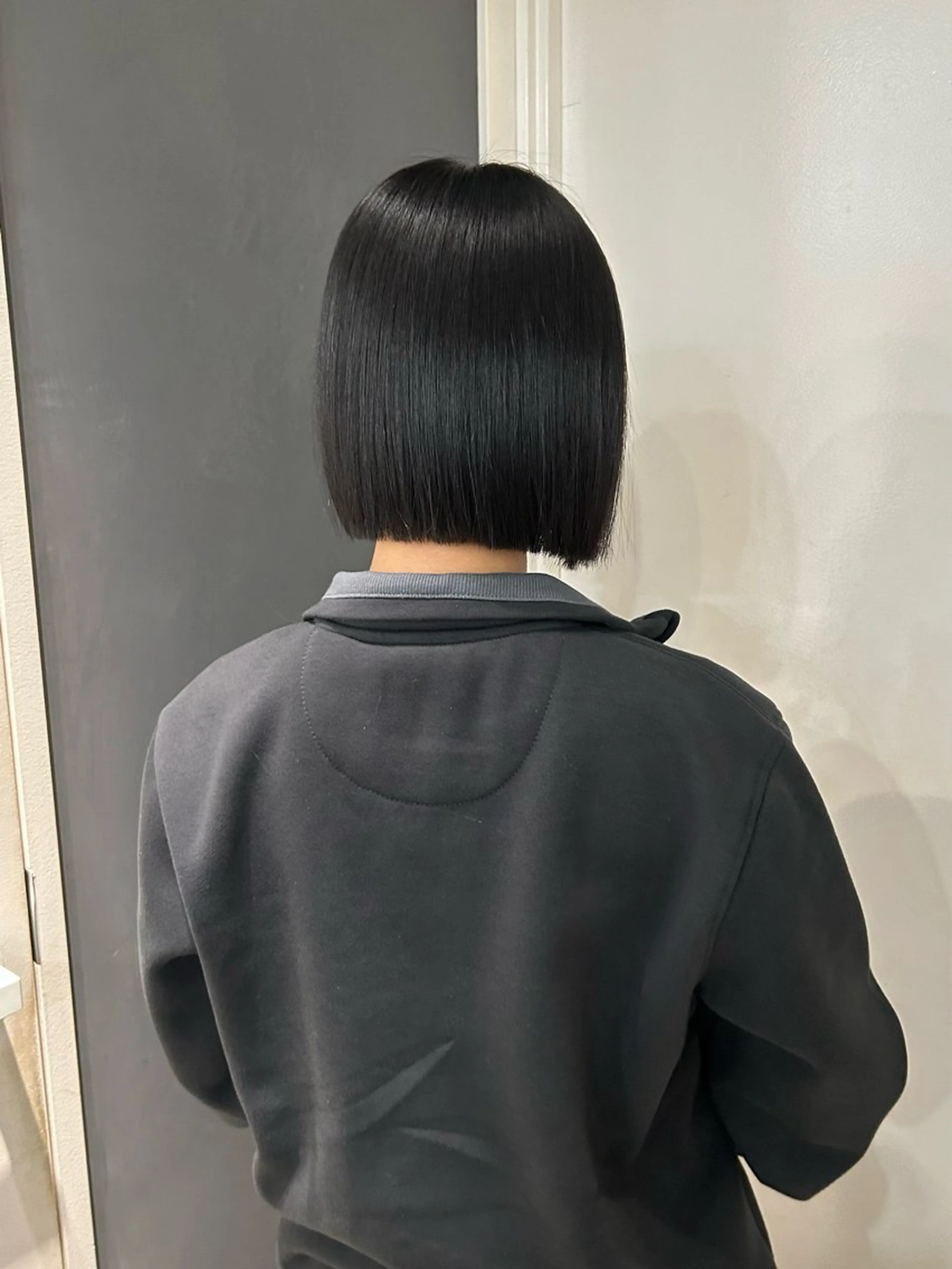 ショート ボブ カット トリートメント えり 堀江/ボブ /透明感/レイヤーのヘアスタイル