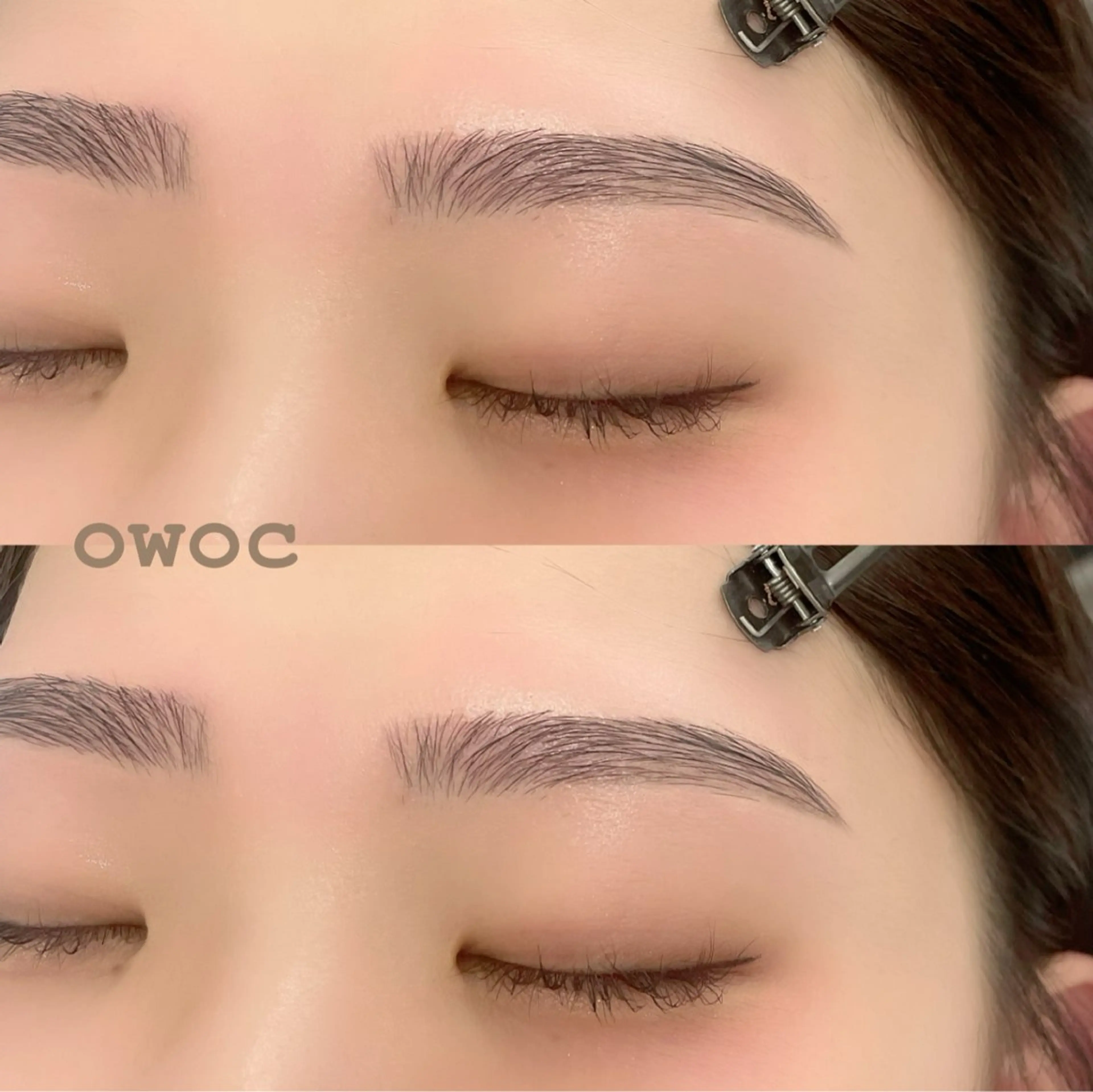 アイブロウ 眉毛ワックス脱毛 ワックス脱毛 眉カット その他(アイブロウ) OWOC所属・OWOC 西院のマツエク・マツパデザイン