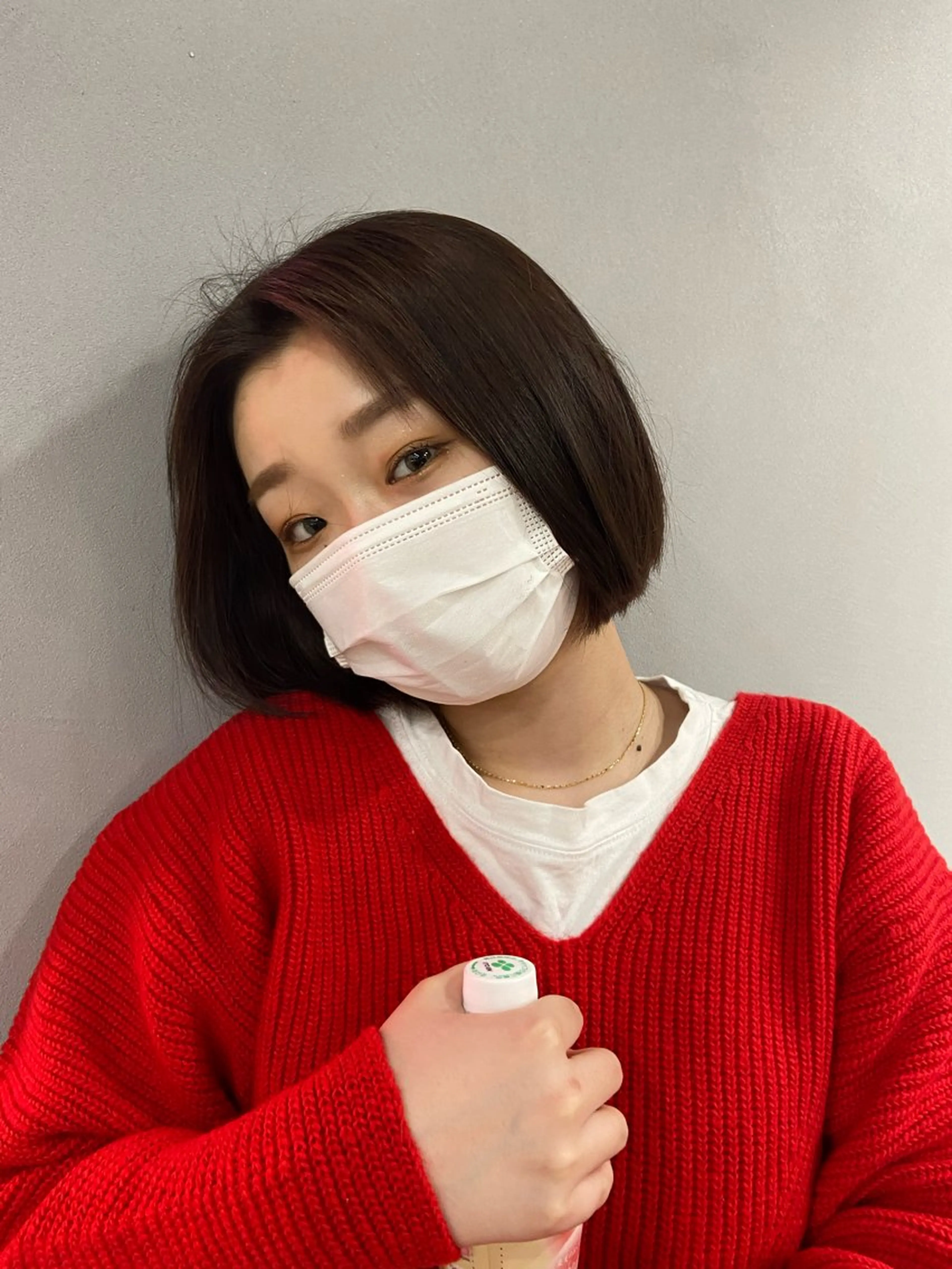 ミディアム カラー 艶感透明感カラー🤍 hinaのヘアスタイル