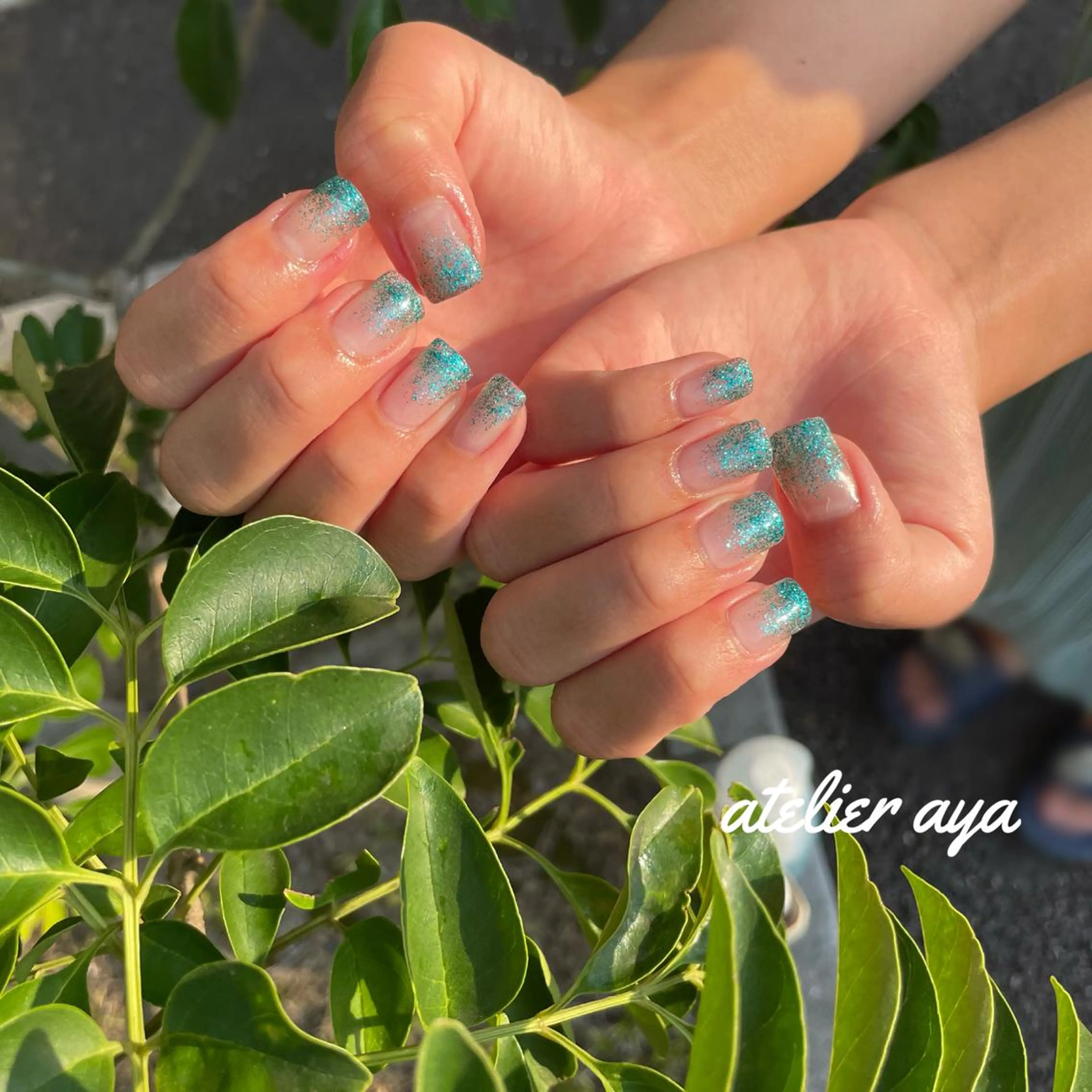 ネイル ラメ(グリッター) 北名古屋♡ ayanaのネイルデザイン