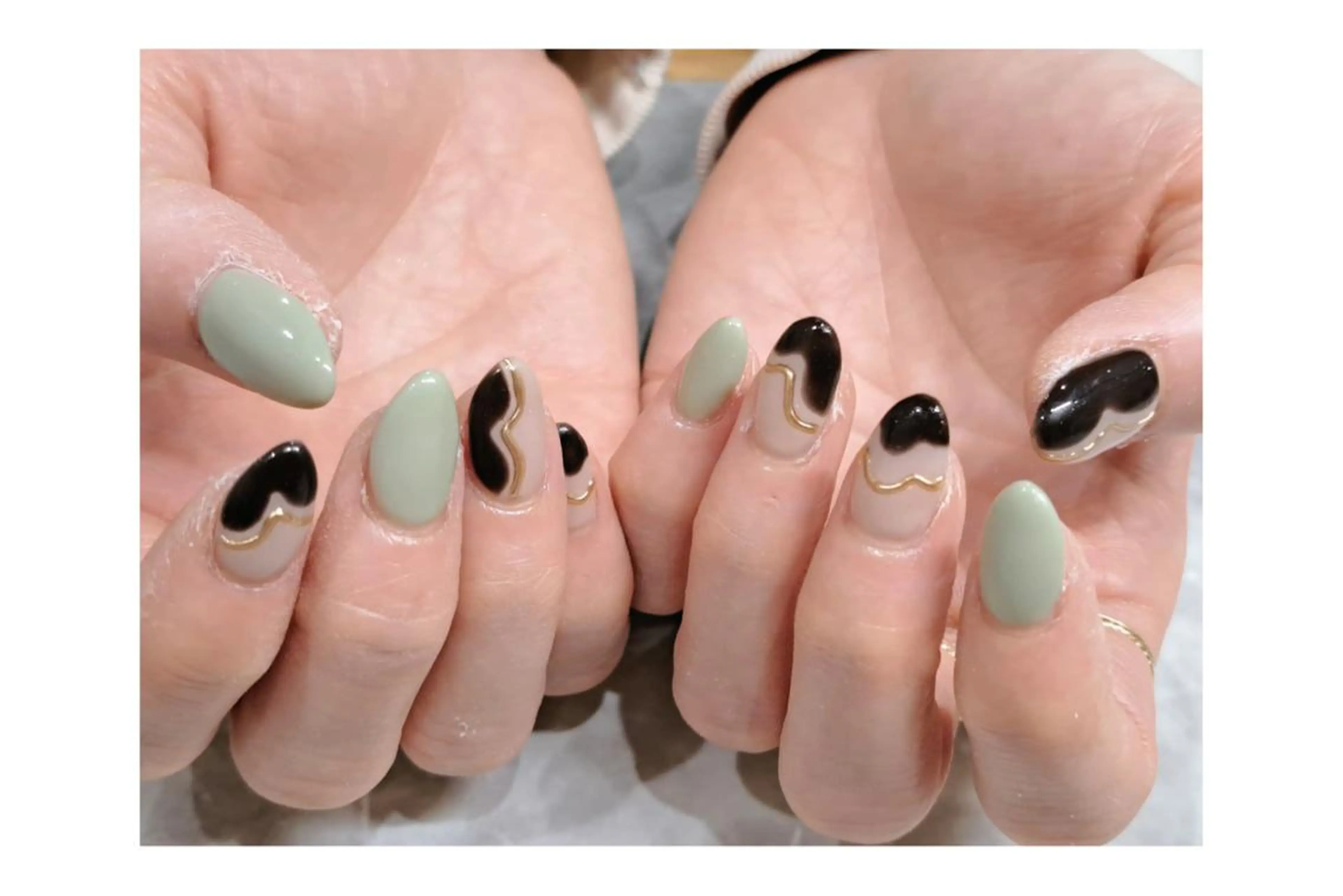 ネイル ハンドネイル NAIL Salon IP所属・長谷川 奈緒美のネイルデザイン