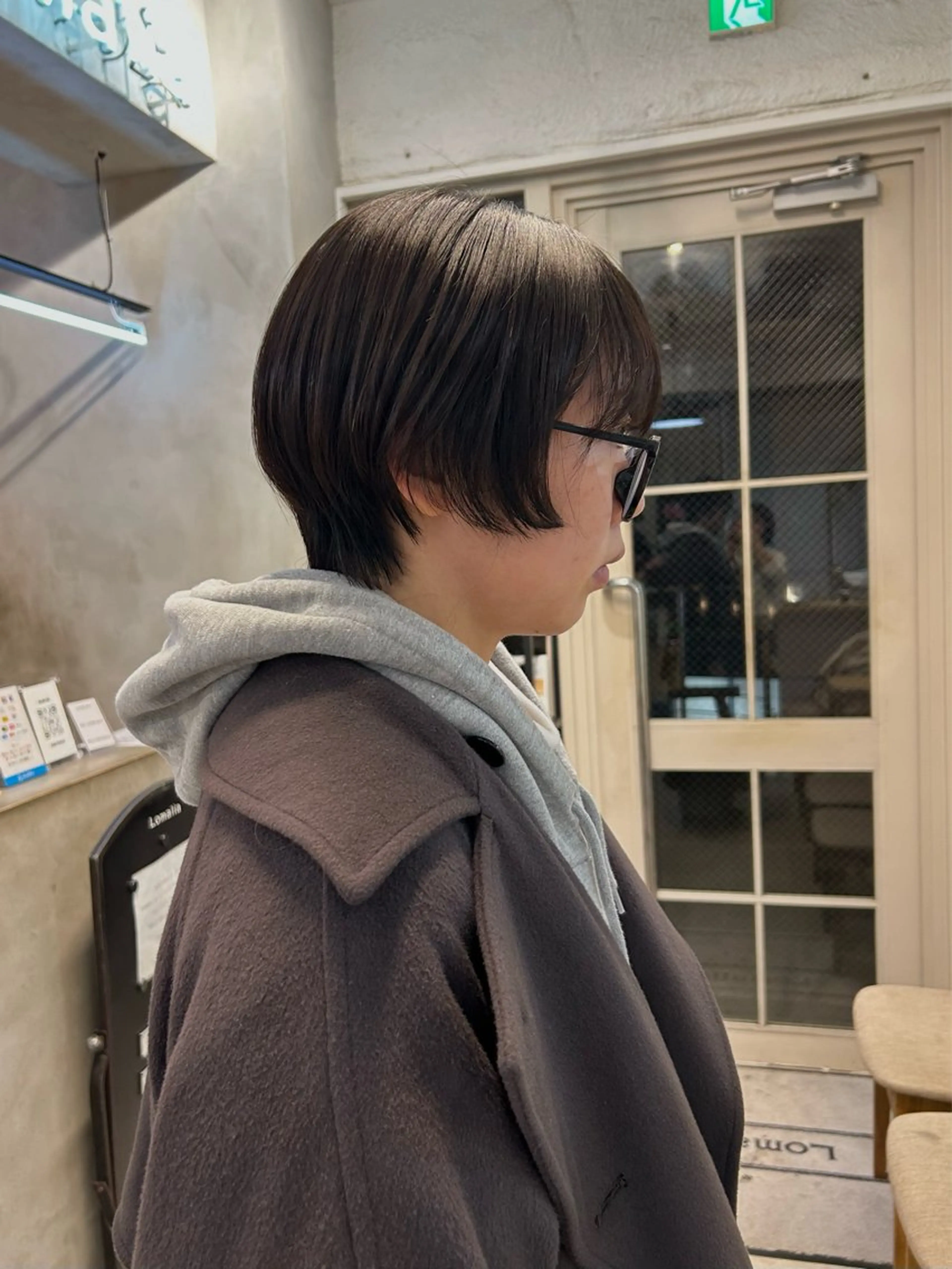 ショート カット トリートメント ショートカット/ ベージュ/moekaのヘアスタイル