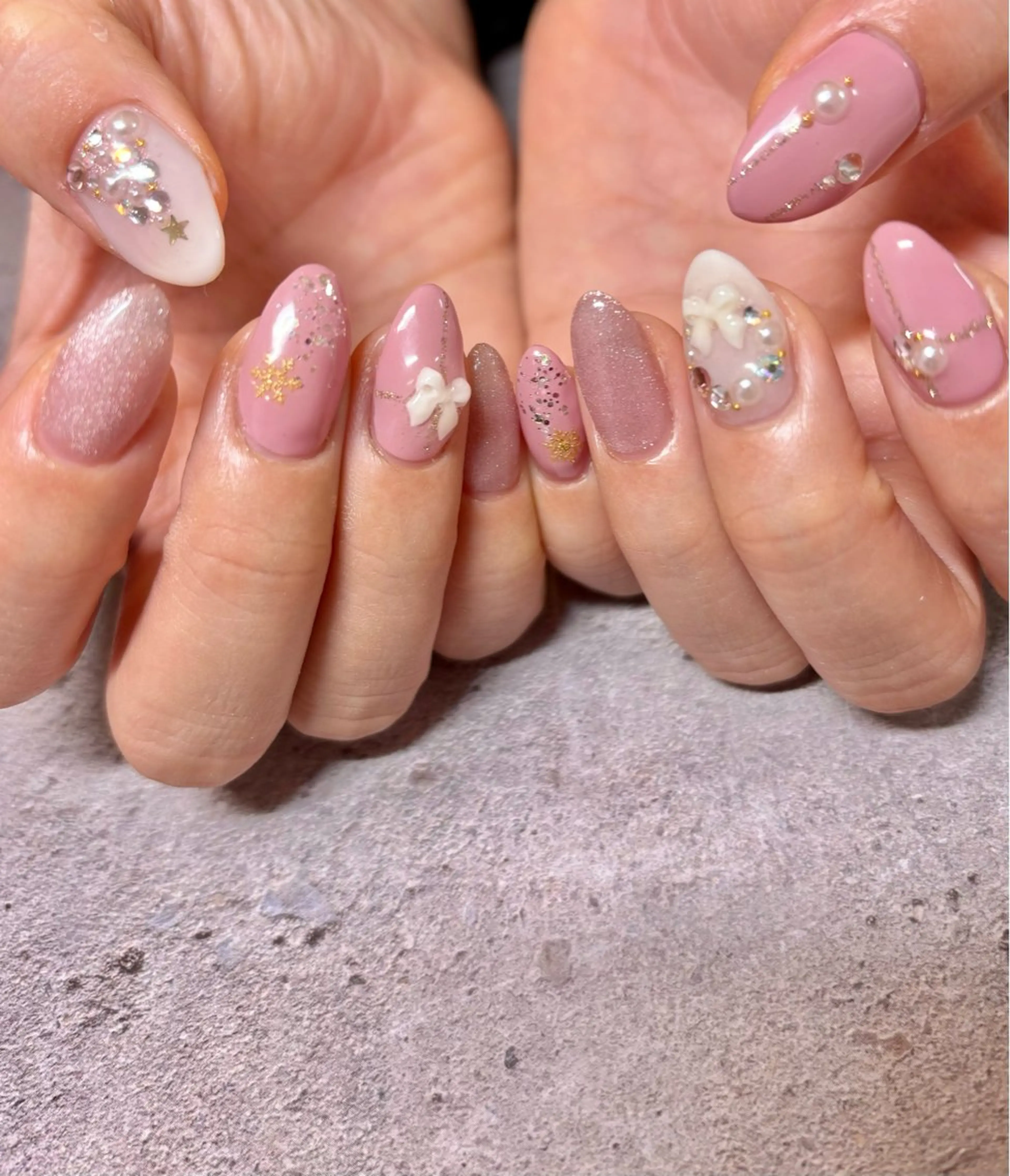 長さだし10本+アートし放題🎨パーツ別途の写真