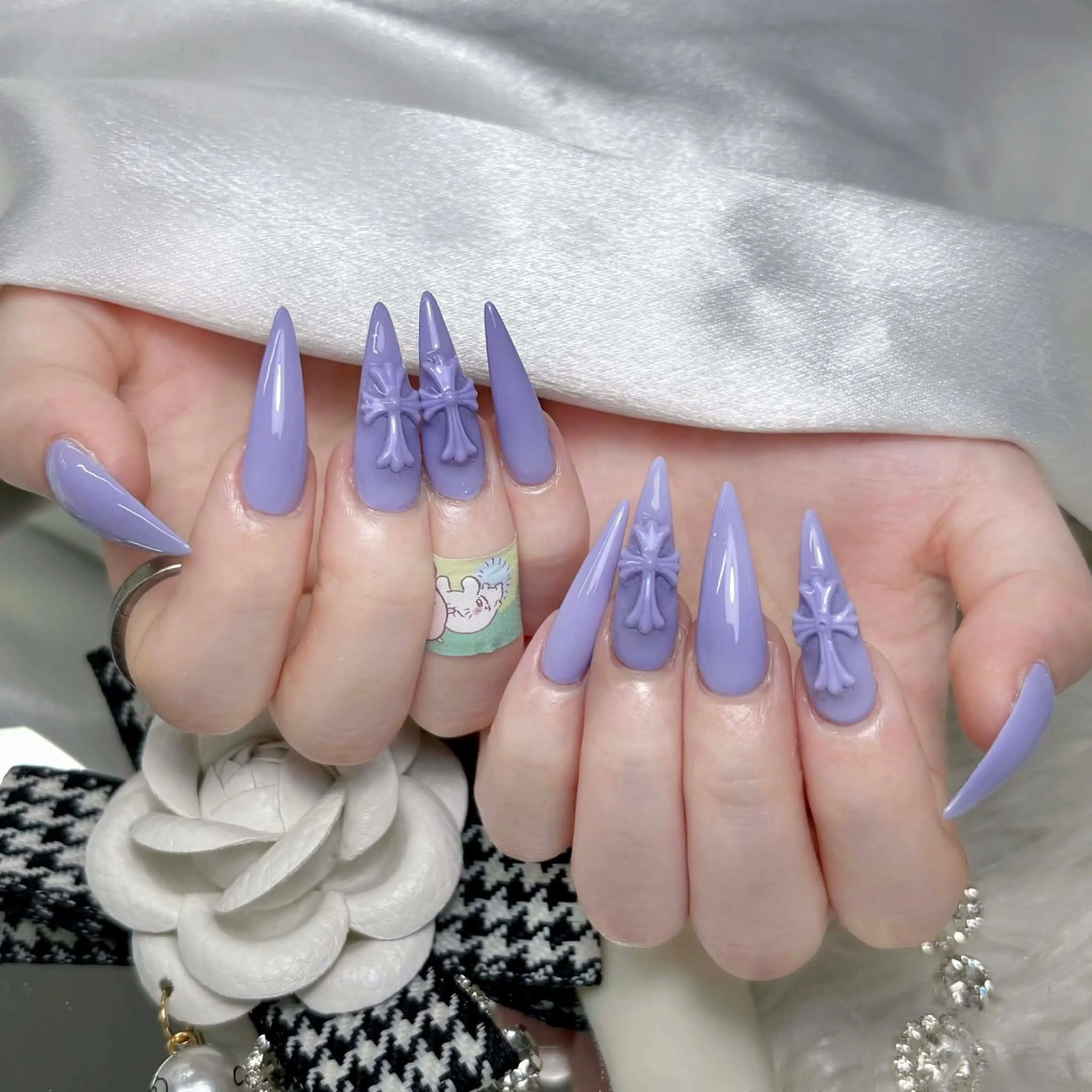 ネイル ハンドネイル いちご ちゃんのネイルデザイン