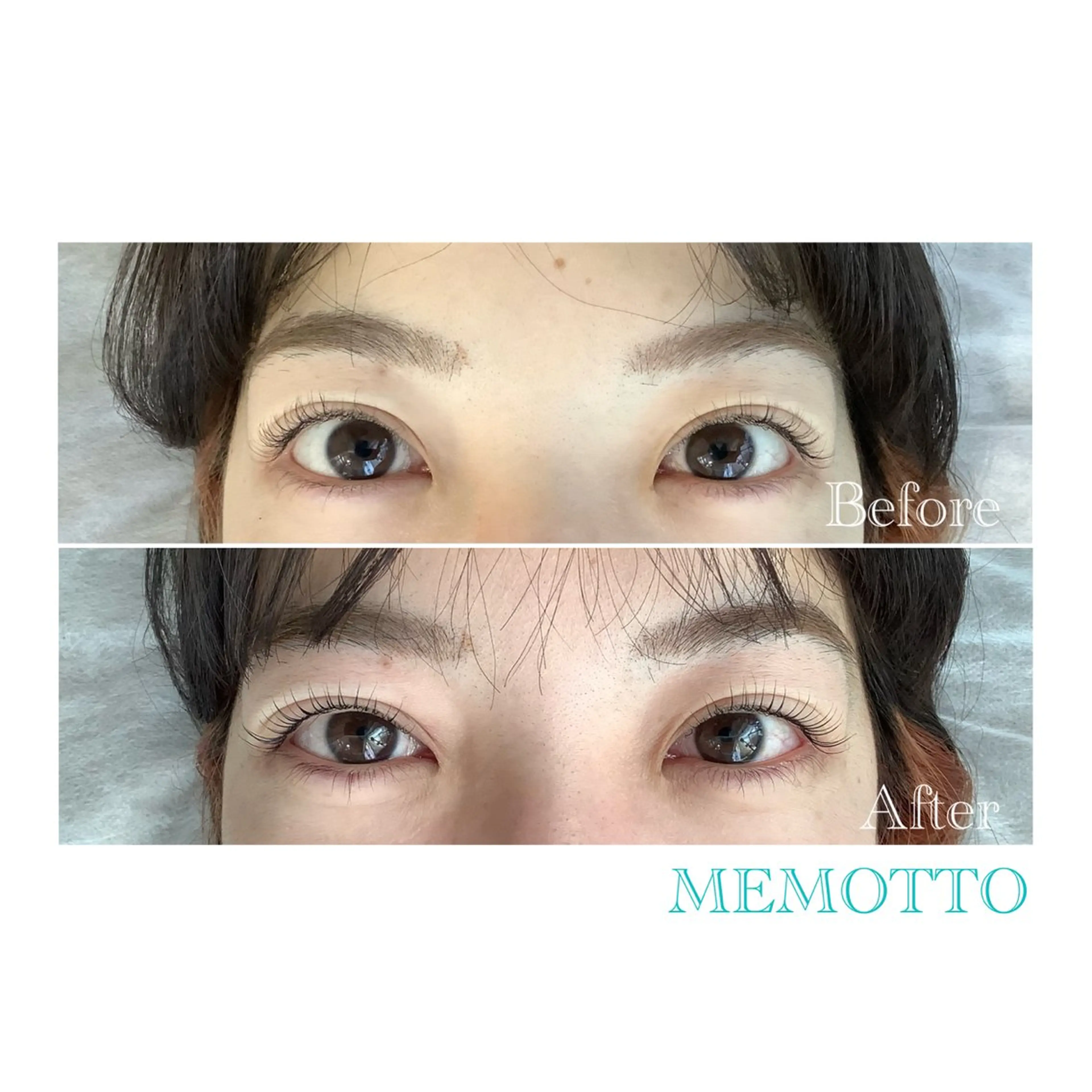 マツエク・マツパ 一重×まつ毛パーマ マツパ MEMOTTO CHIHIROのマツエク・マツパデザイン