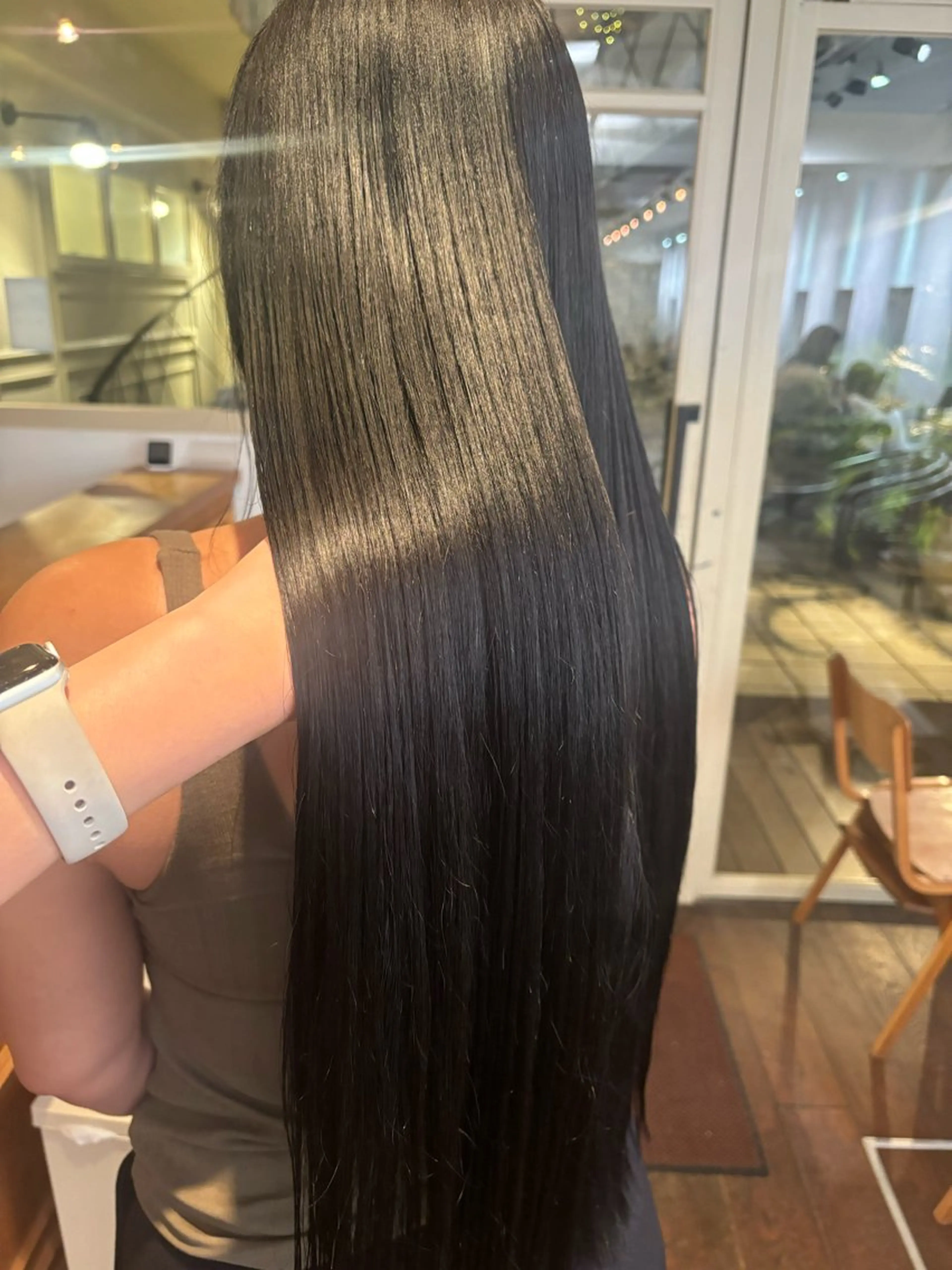 ロング くいた あやなのヘアスタイル