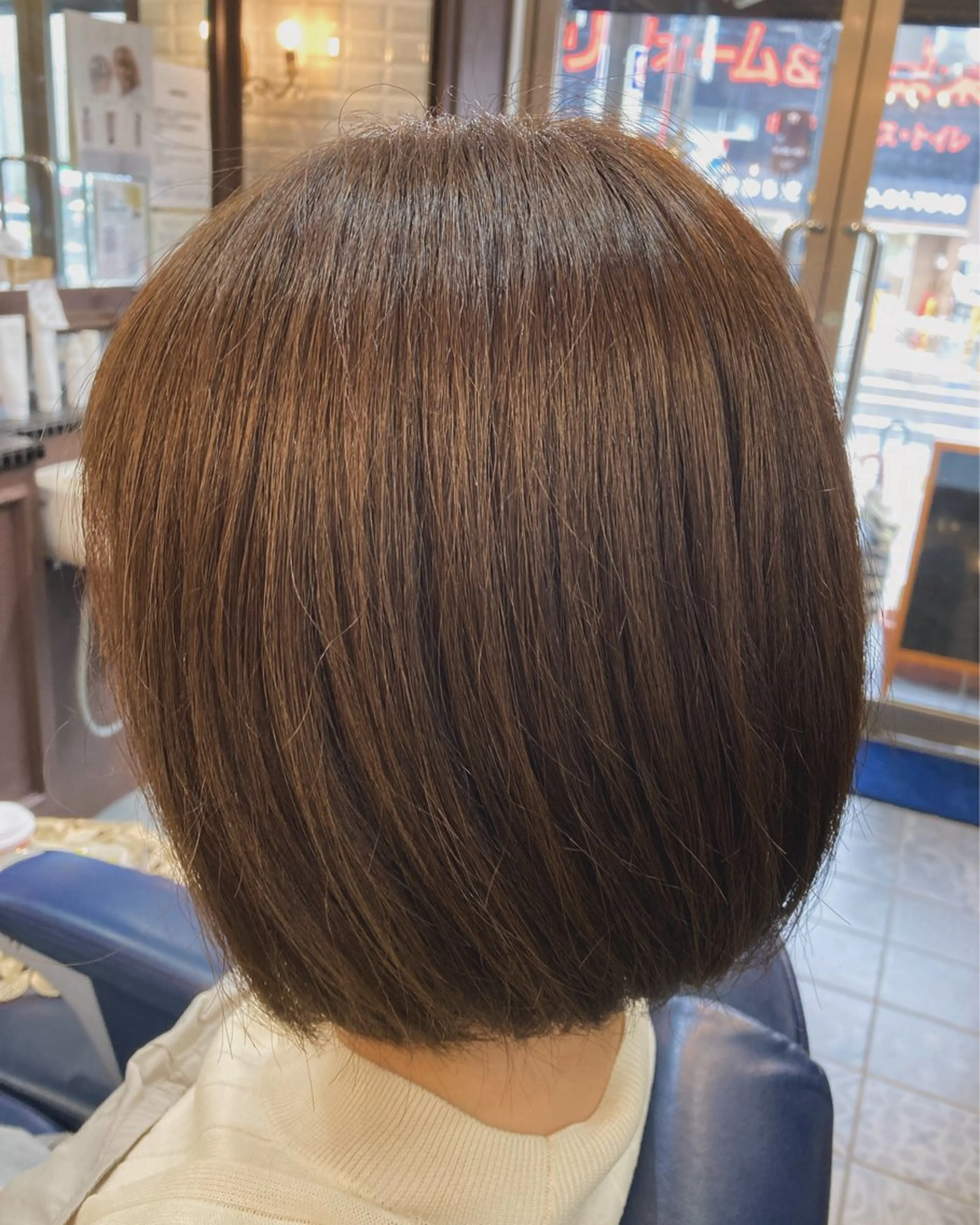 ミディアム カラー ベージュカラー フォギーベージュ ルピナス中田店長 山口大地のヘアスタイル