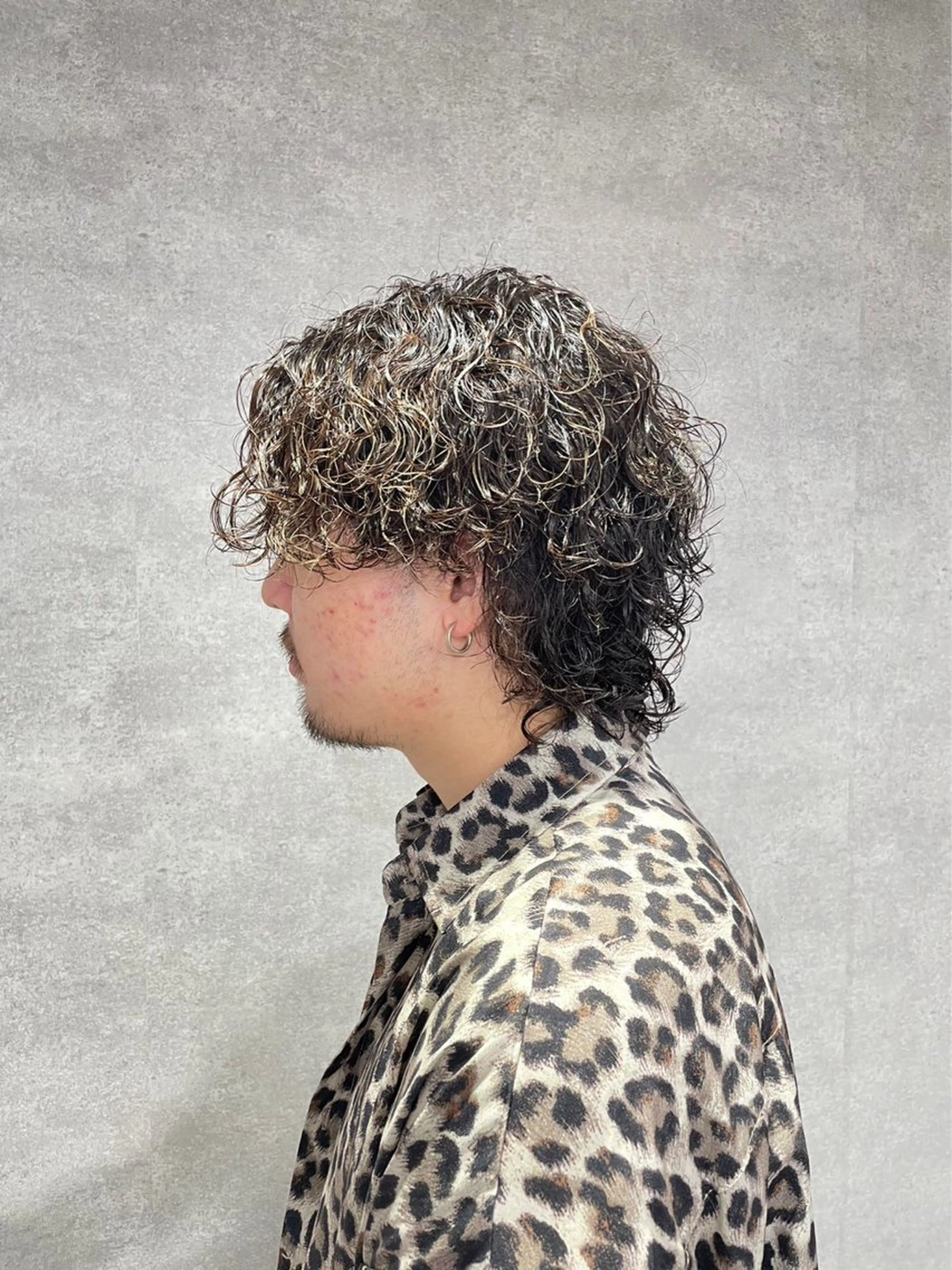 パーマ メンズ 渋谷サーフカール アメカジ美容師のヘアスタイル