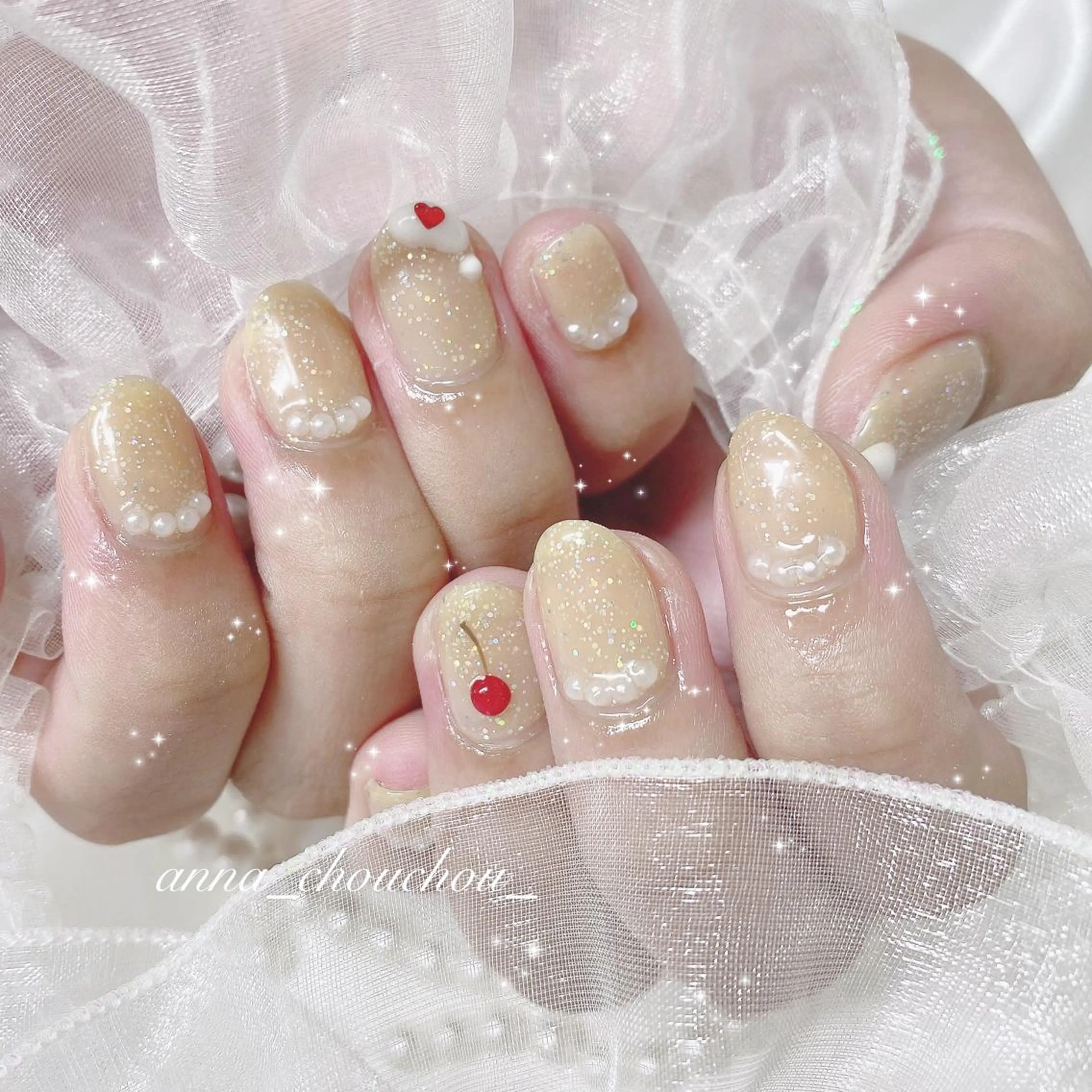 ネイル ハンドネイル Anna Sano⭐️のネイルデザイン