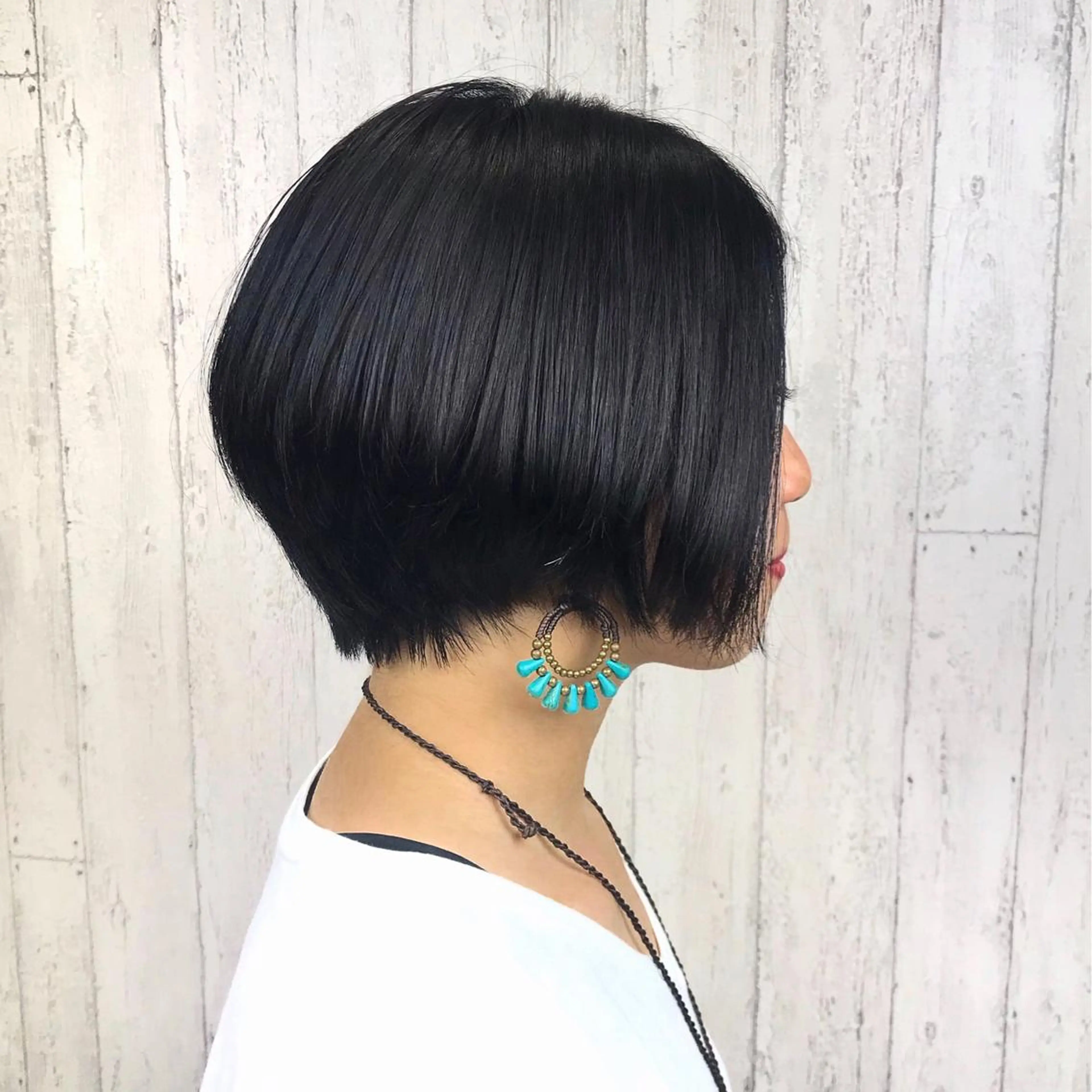 ショート カラー 田中 あかねのヘアスタイル